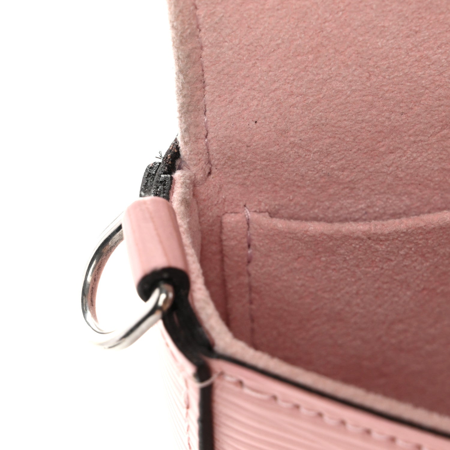 Epi Pochette Felicie Rose Ballerine