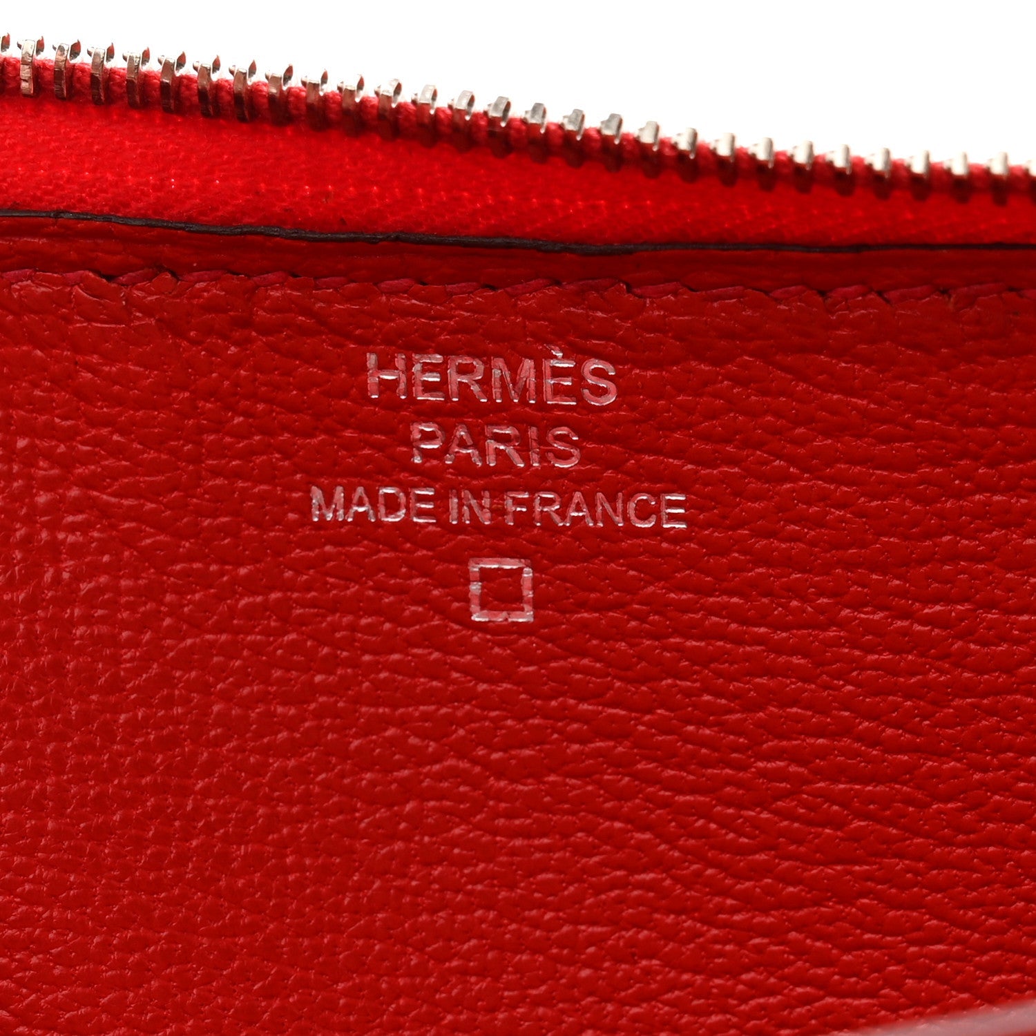 Shiny Alligator Azap Wallet Geranium