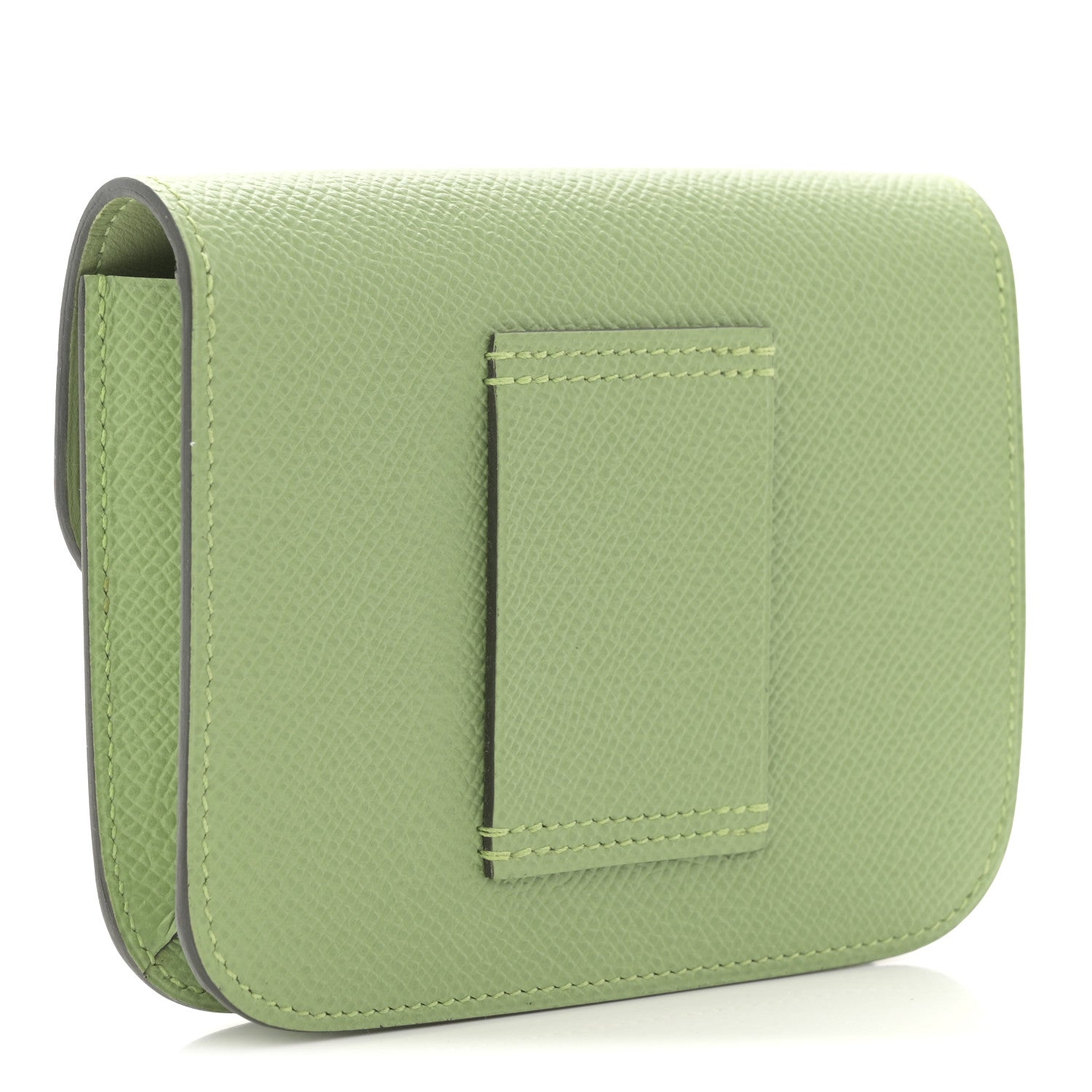 Epsom Constance Slim Wallet Vert Criquet