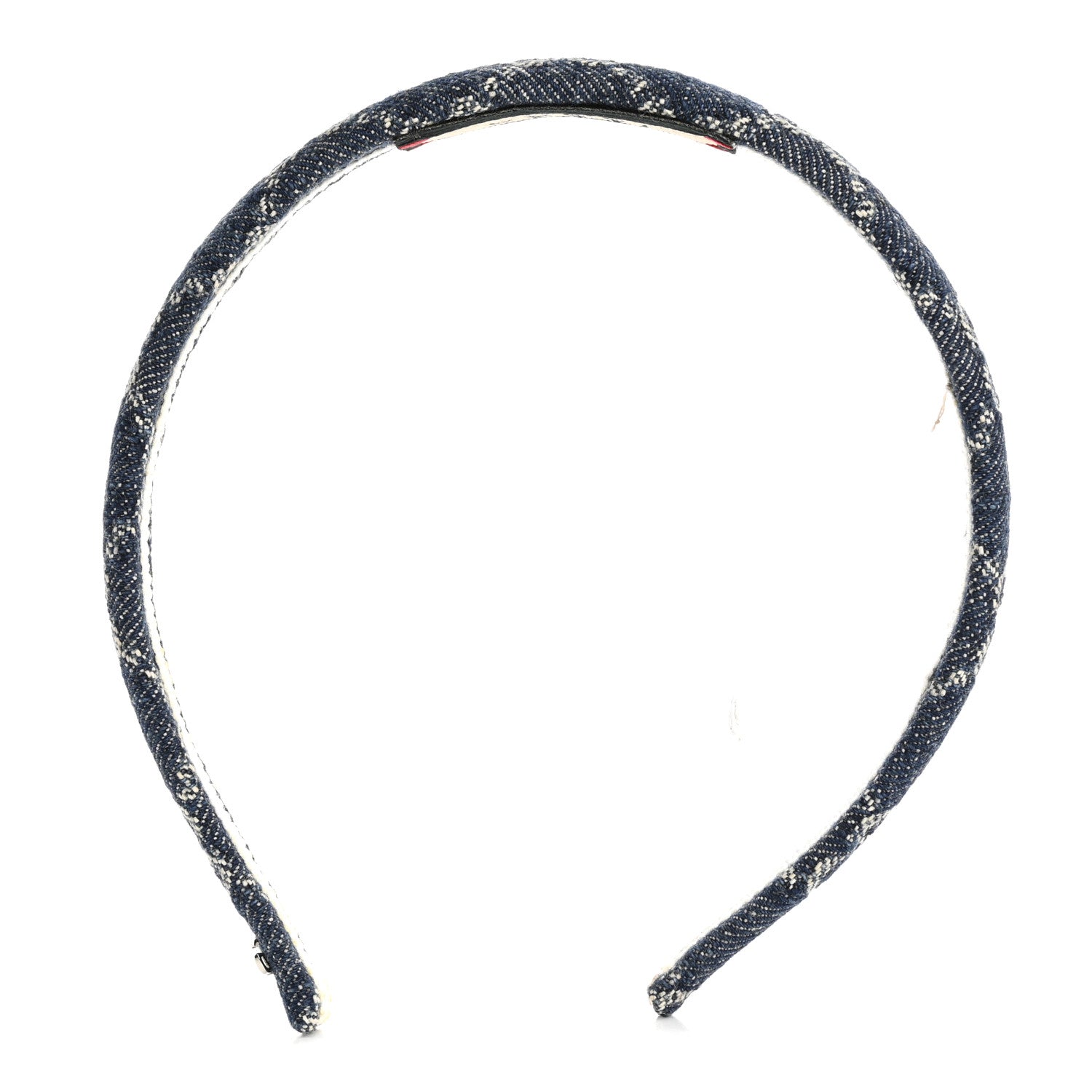 Denim Monogram Headband