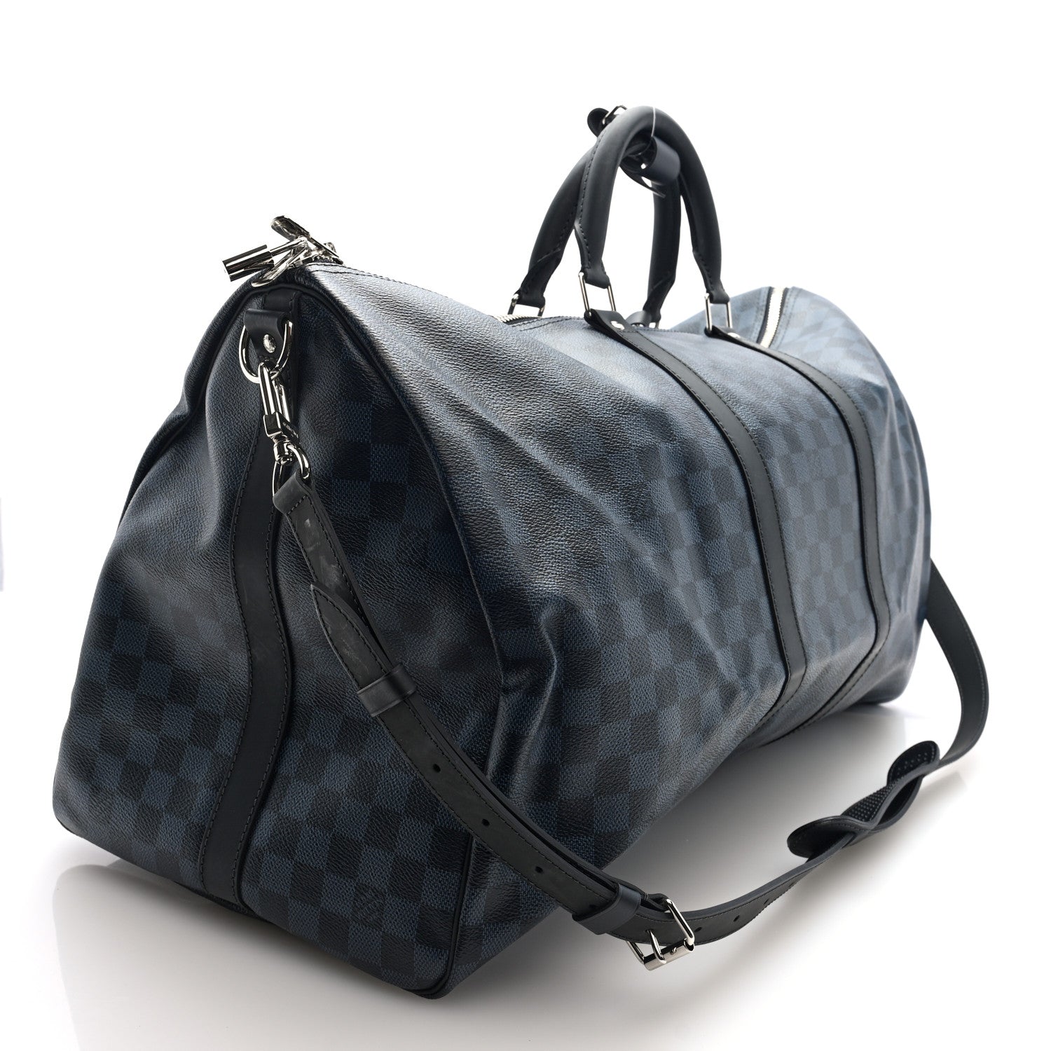 Damier Cobalt Keepall Bandouliere 55