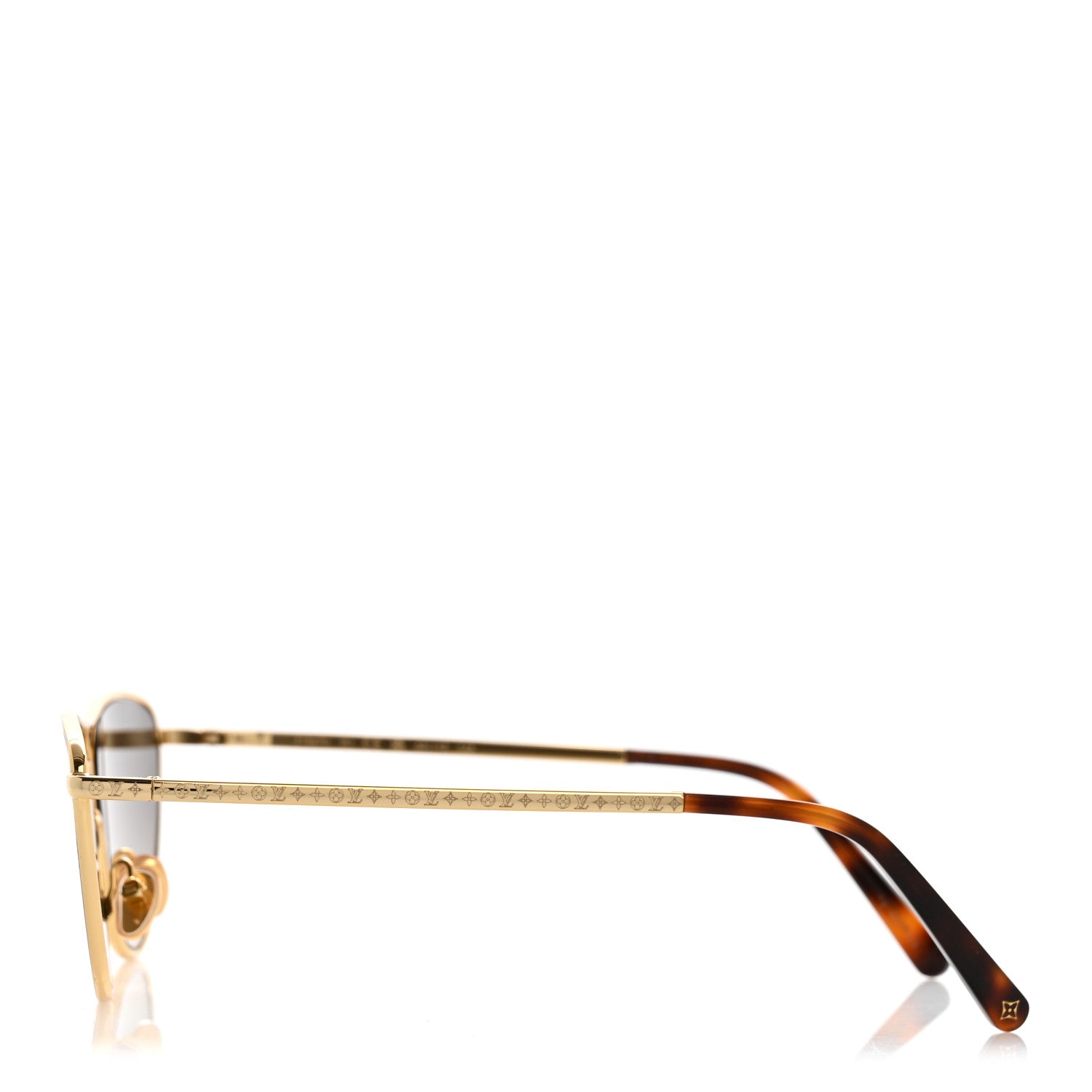 Metal LV Star Cat Eye Sunglasses Z1867U Gold
