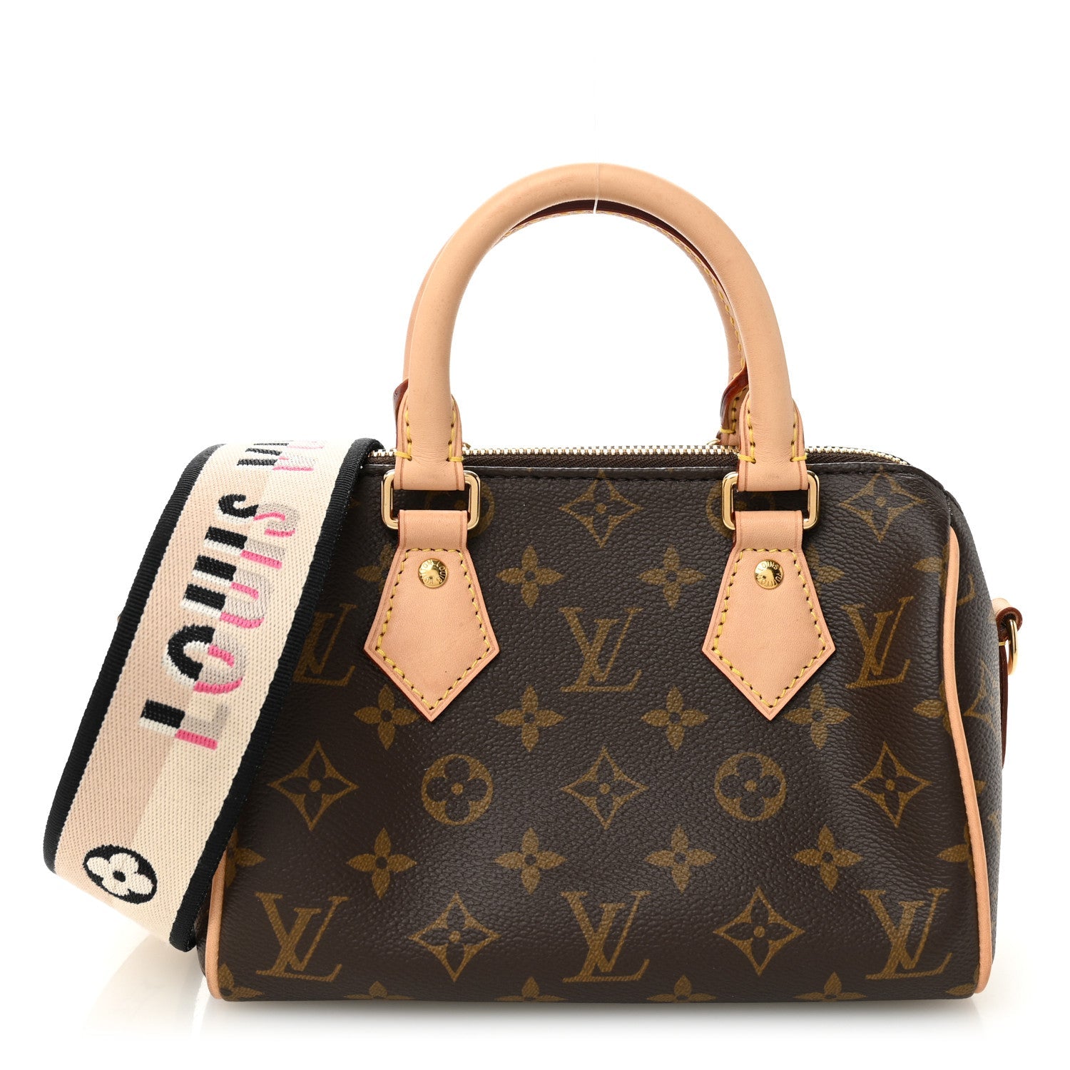 Monogram Speedy Bandouliere 20 Black