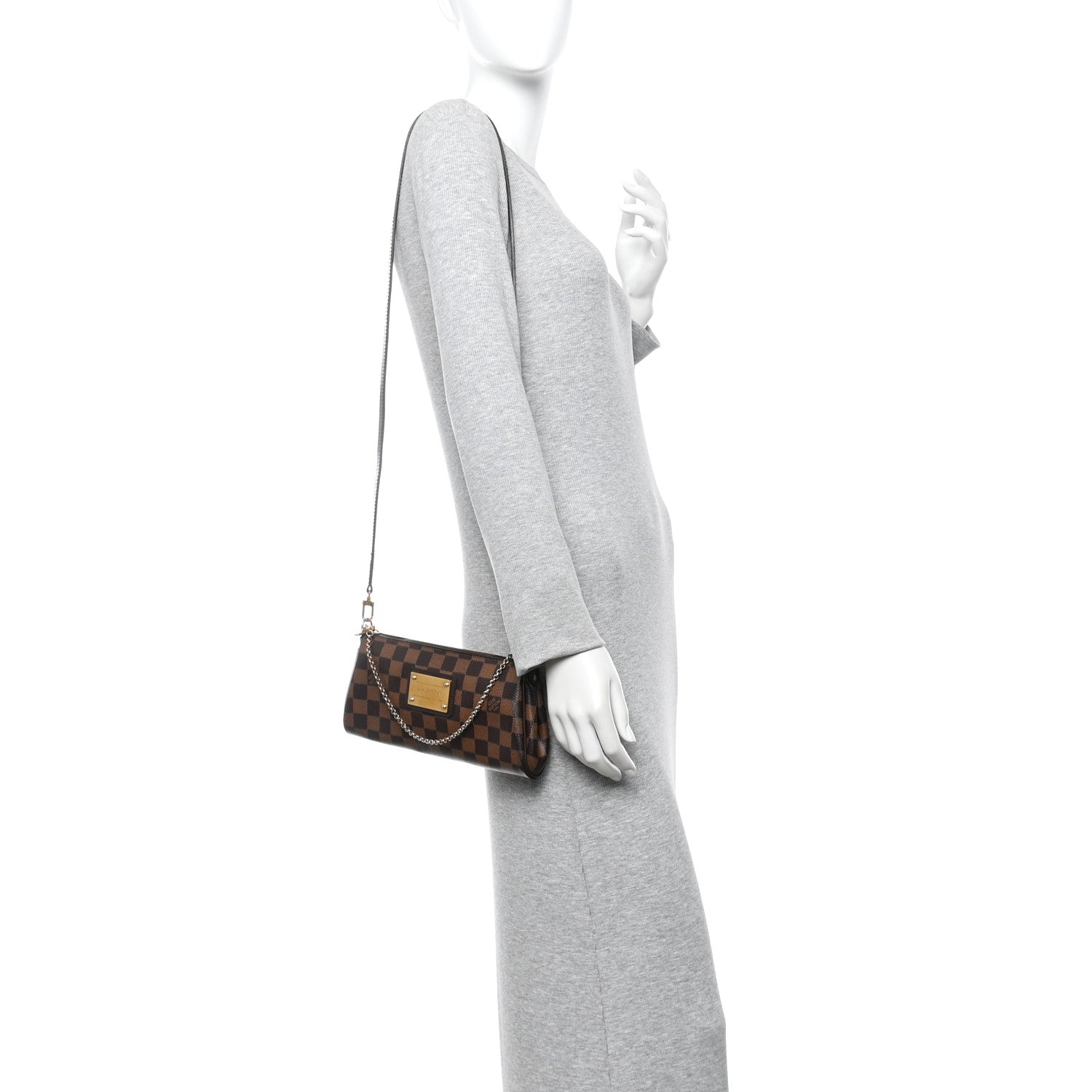 Damier Ebene Eva Clutch