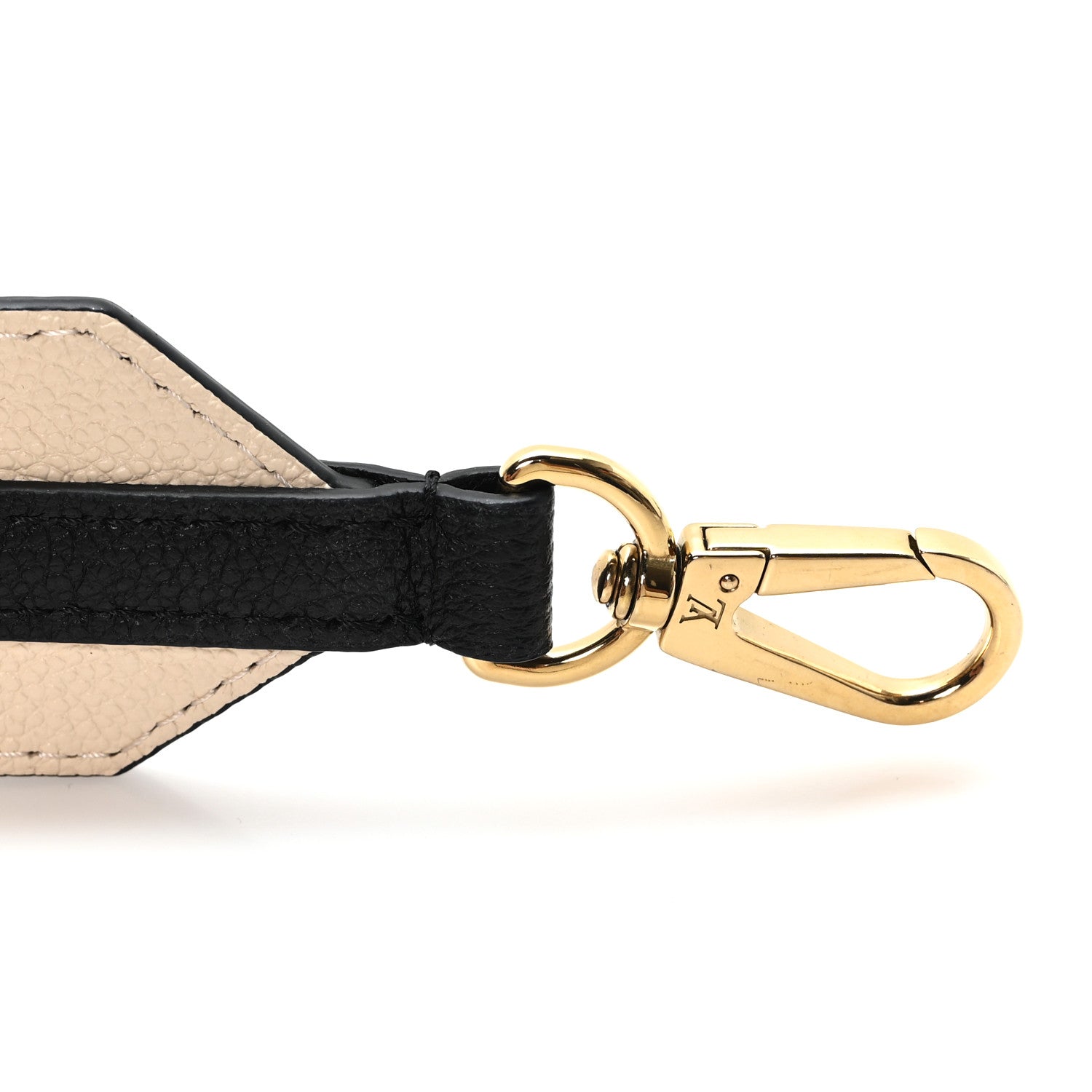 Empreinte Monogram Bandouliere Shoulder Strap Black Beige