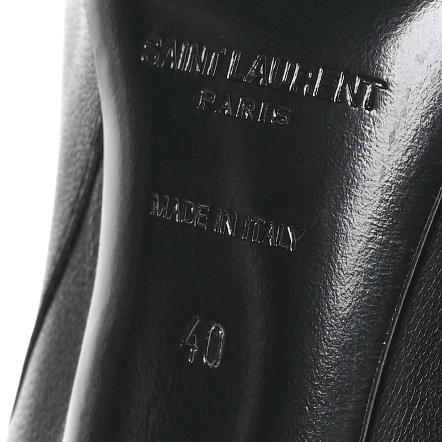 Calfskin Opyum Ankle Boots 40 Black