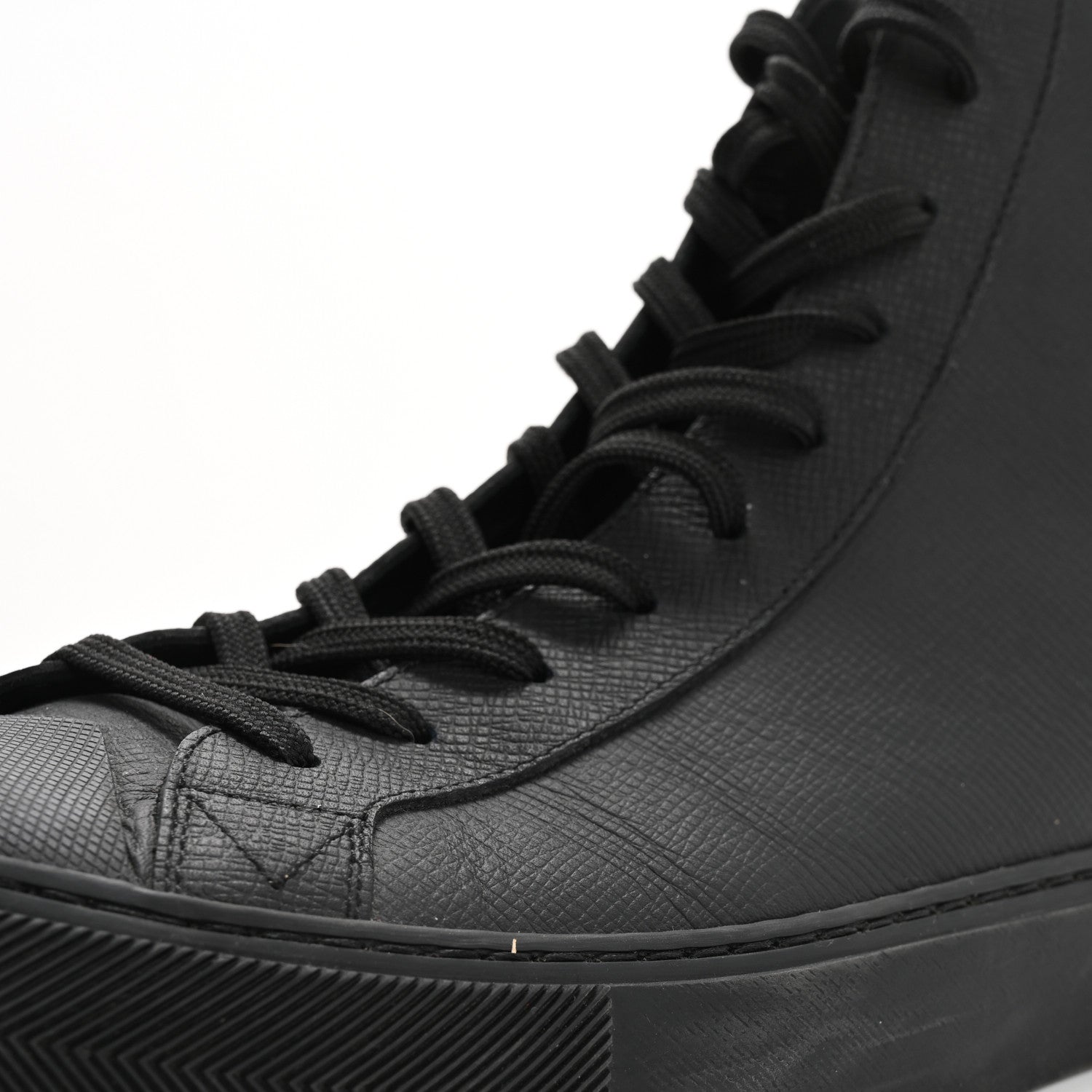 Calfskin LV Tattoo Sneaker Boots 8 Black