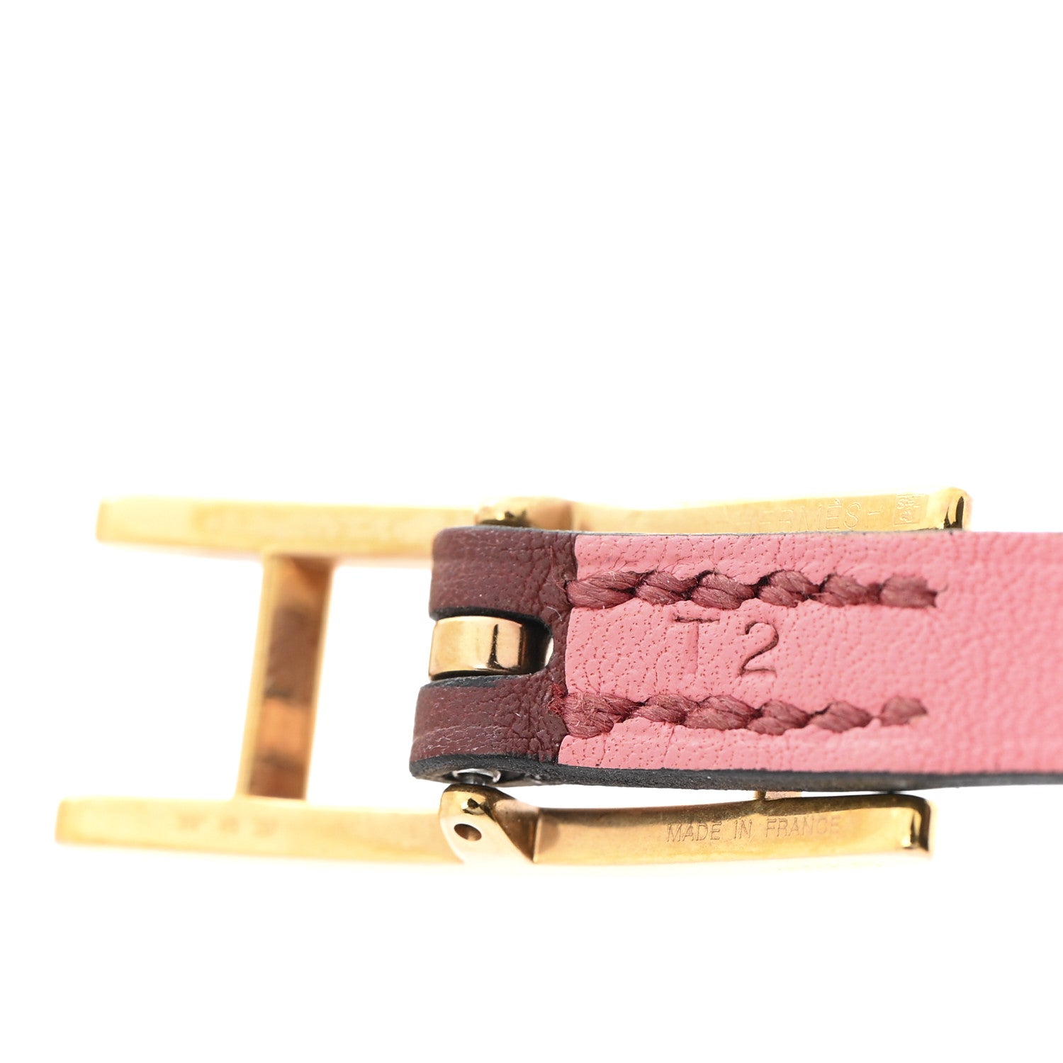 Swift Behapi Double Tour Reversible Bracelet T2 Rose Mexico Rouge H