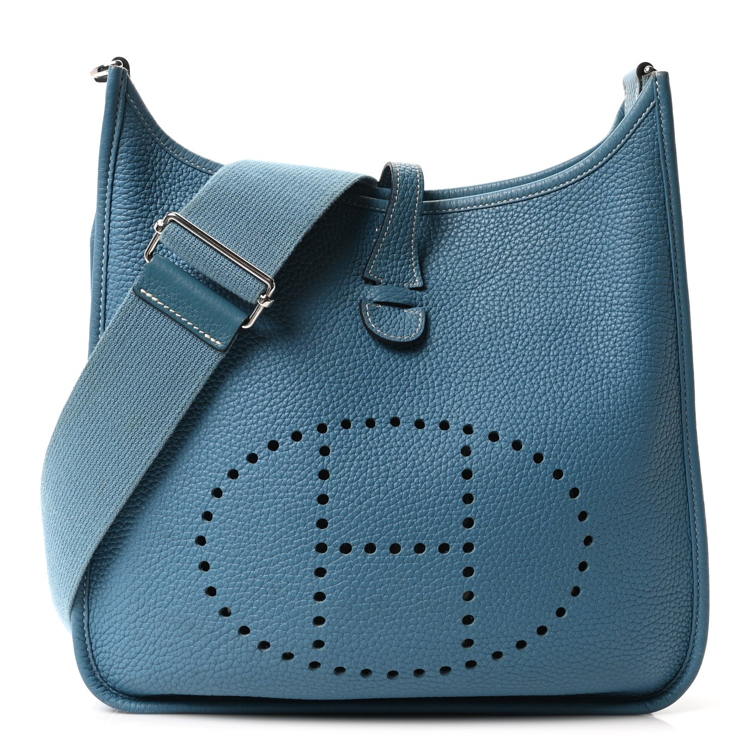 Taurillon Clemence Evelyne III GM Blue Jean