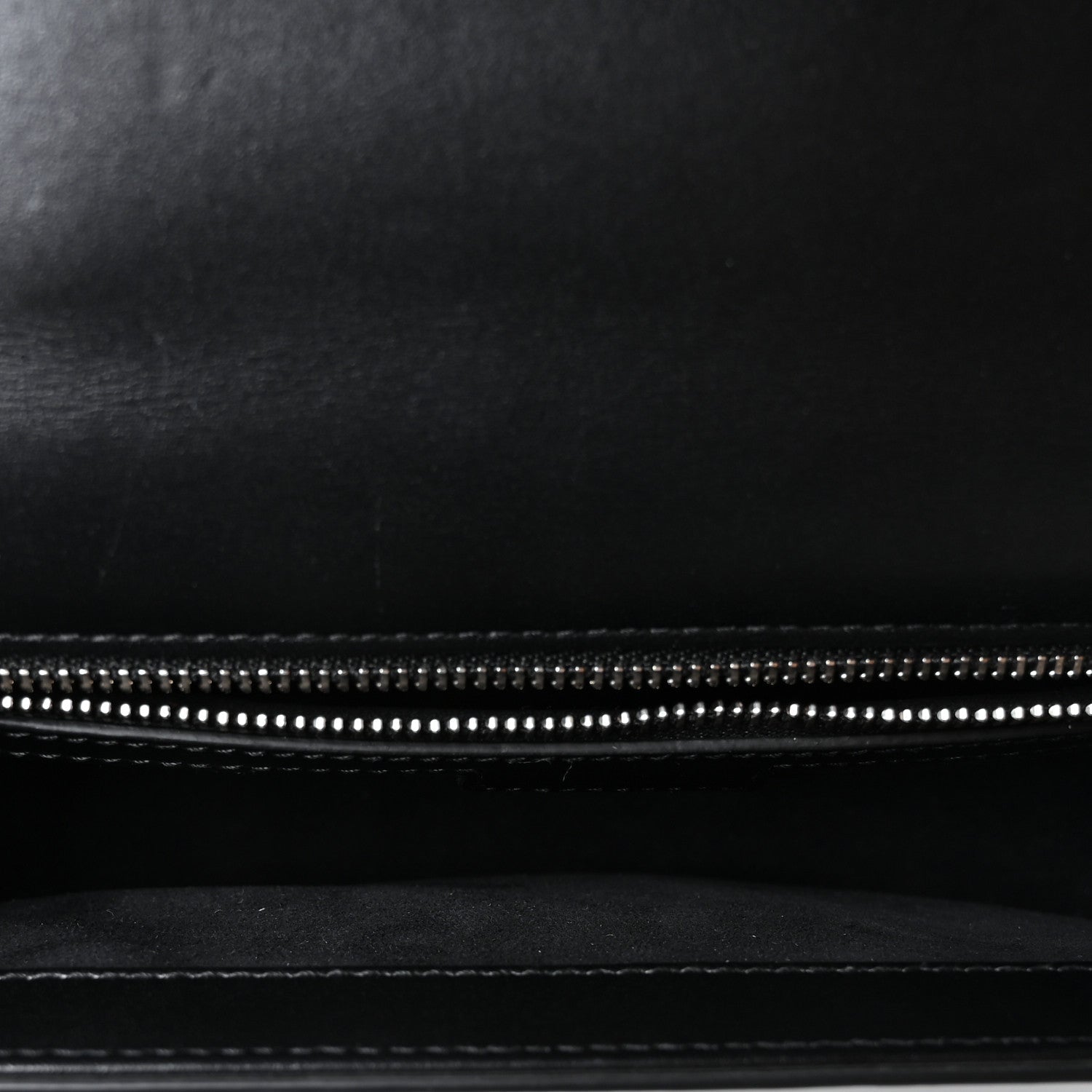 Senna Calfskin Petite GG Top Handle Shoulder Bag Black
