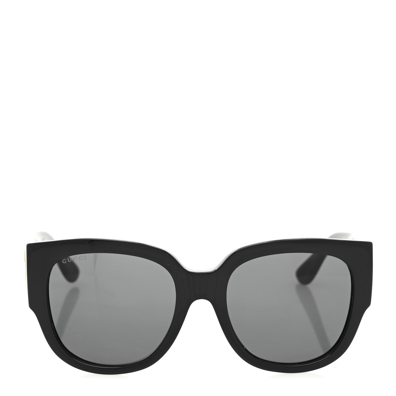 Acetate Square Frame Sunglasses GG0142SA Black