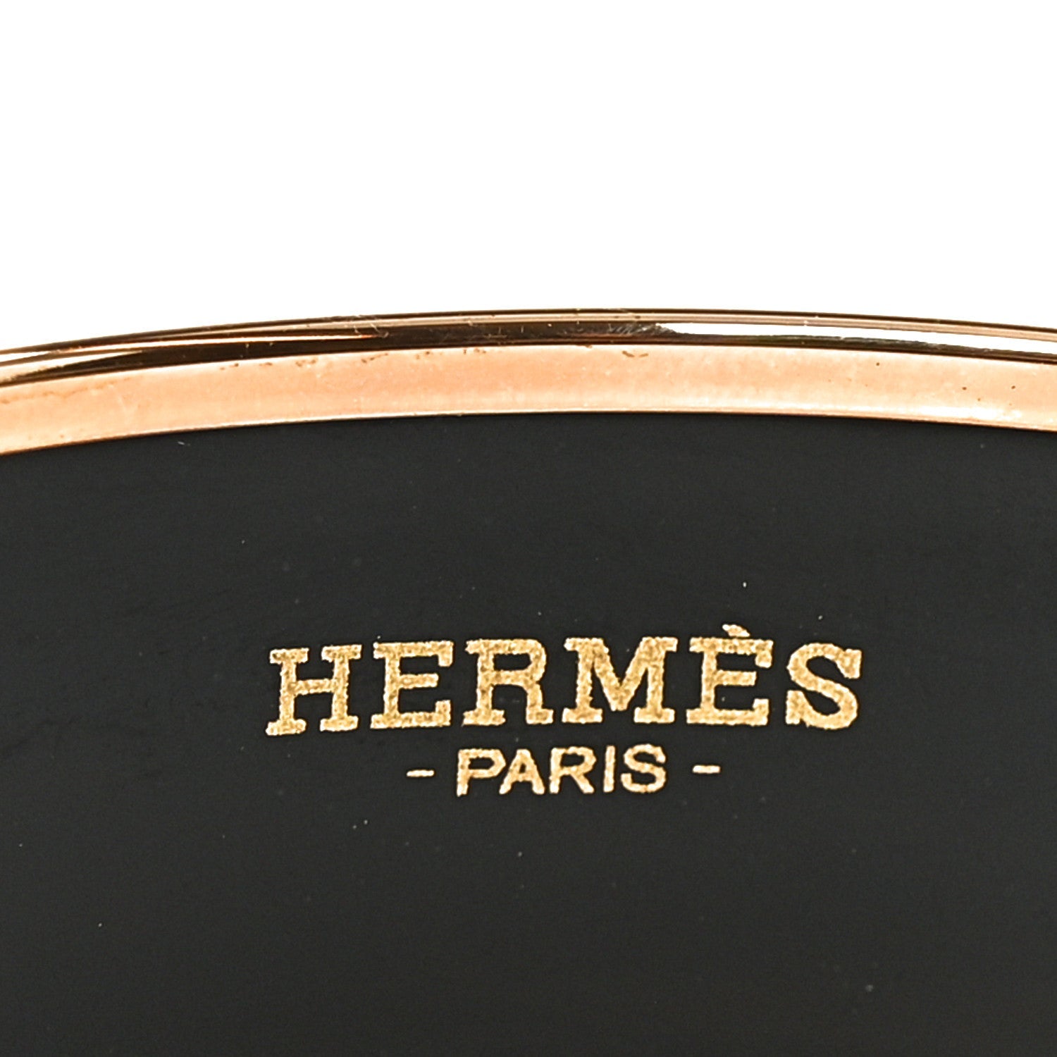 Enamel Printed Wide Les Léopards Bracelet 65 Rose Couture