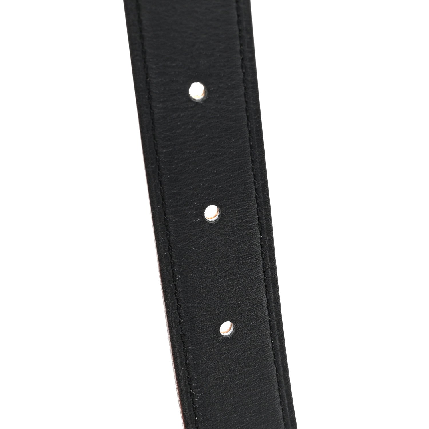 Swift Epsom 24mm Mini Constance H Belt 75 30 Black Gold