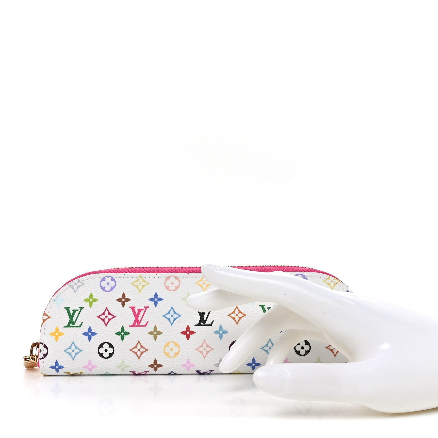 LV X TM Monogram Multicolor Charlotte Pencil Pouch Fuchsia