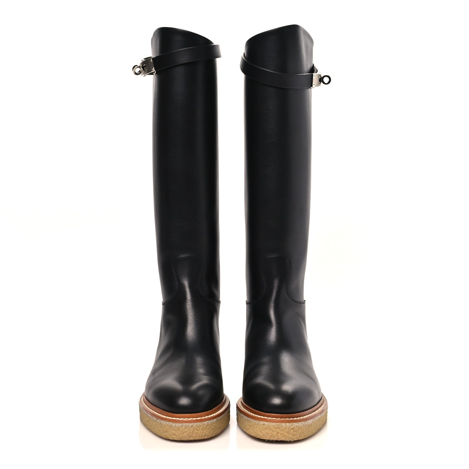 Calfskin Honey Boots 36 Black
