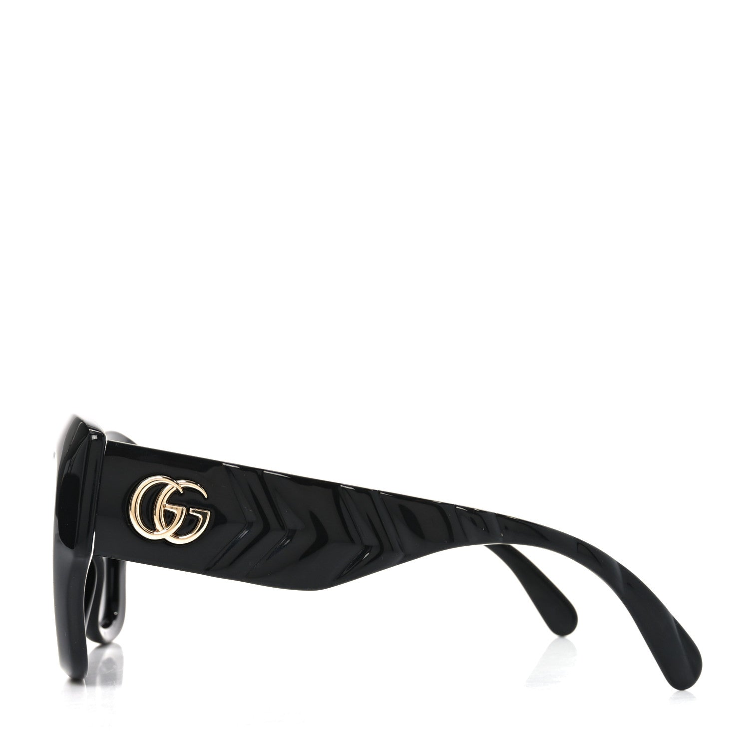 Acetate GG Butterfly Sunglasses GG0808S Black