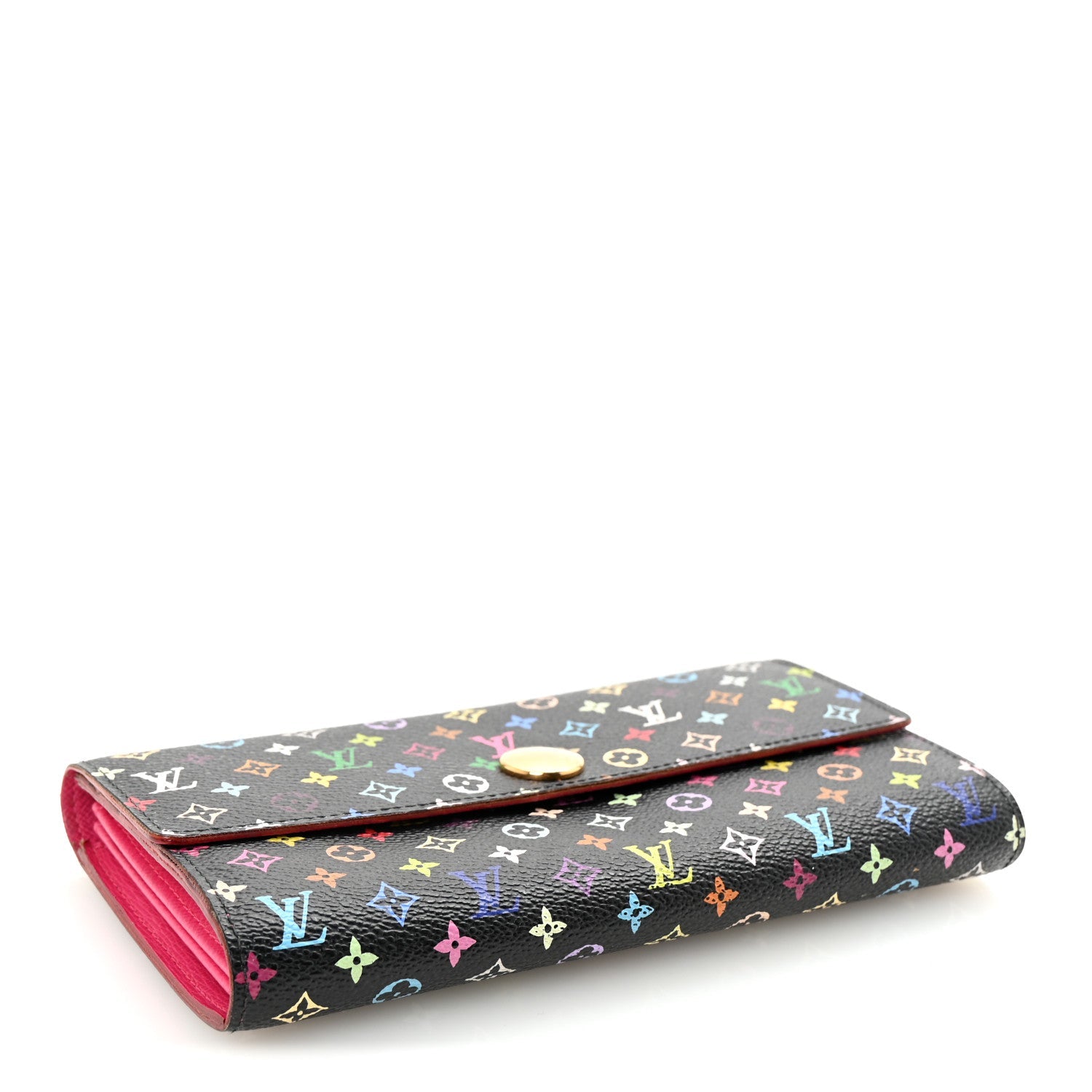 Monogram Multicolor Sarah Wallet Black Grenade