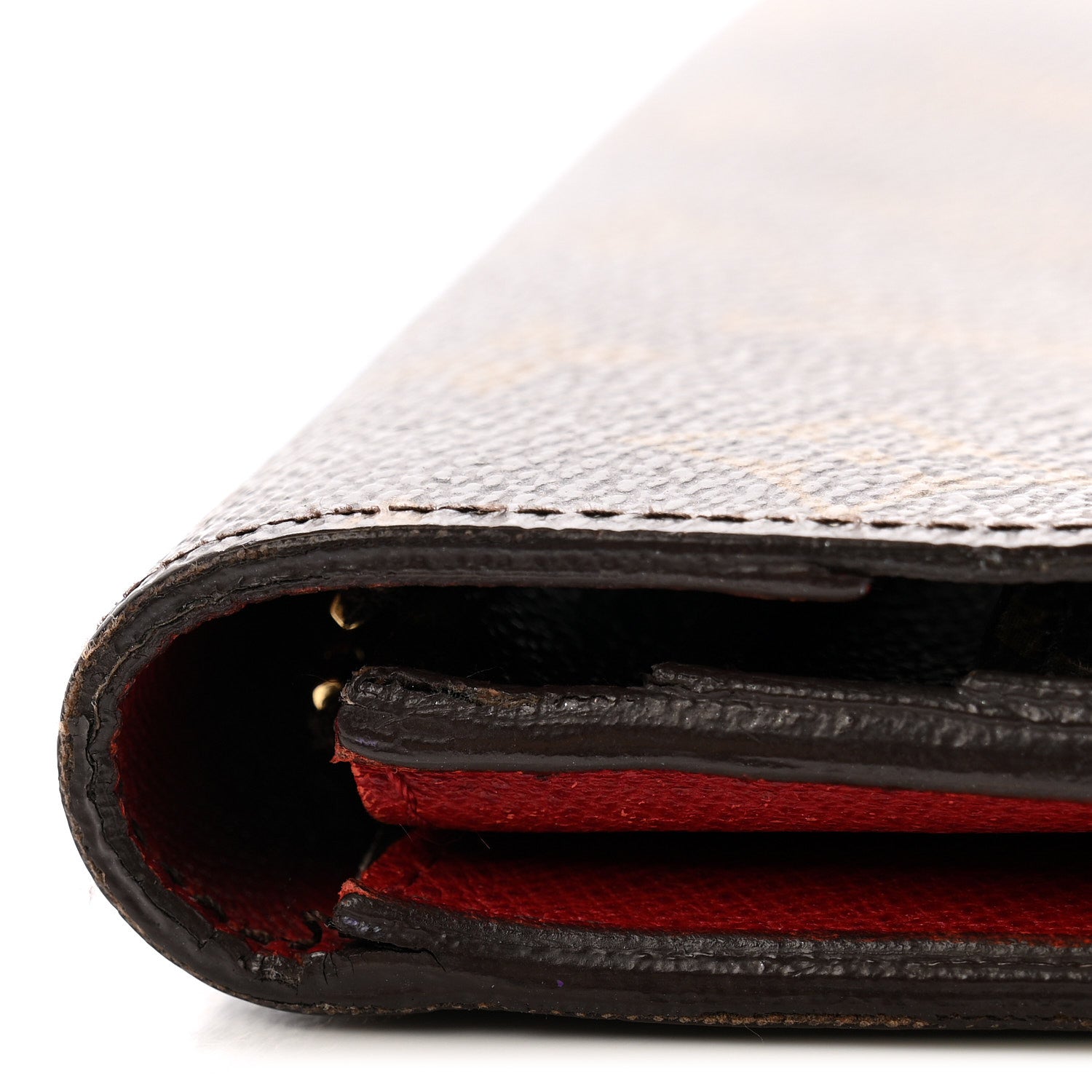 Monogram Emilie Wallet Rouge