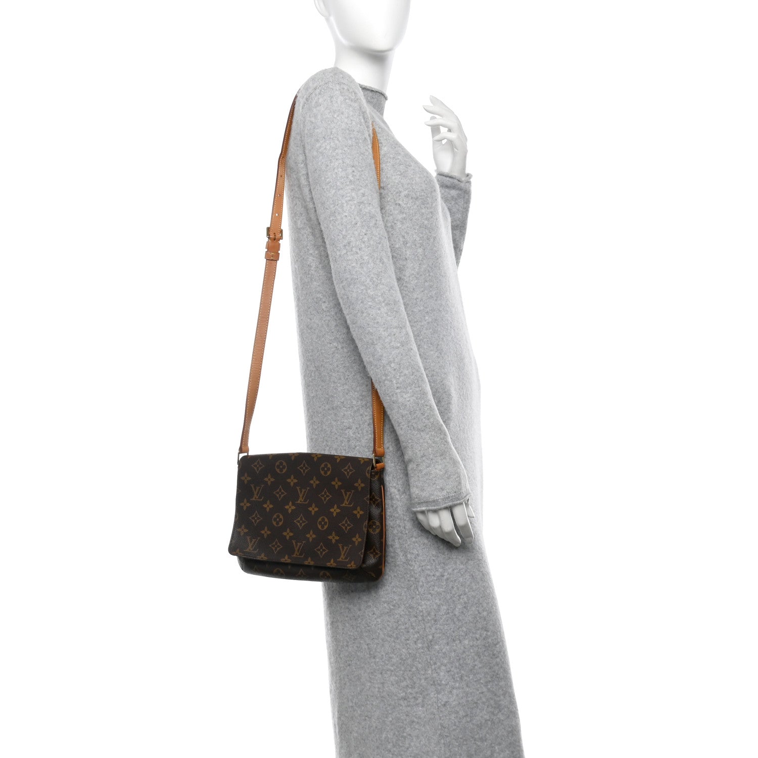 Monogram Musette Tango Long Strap