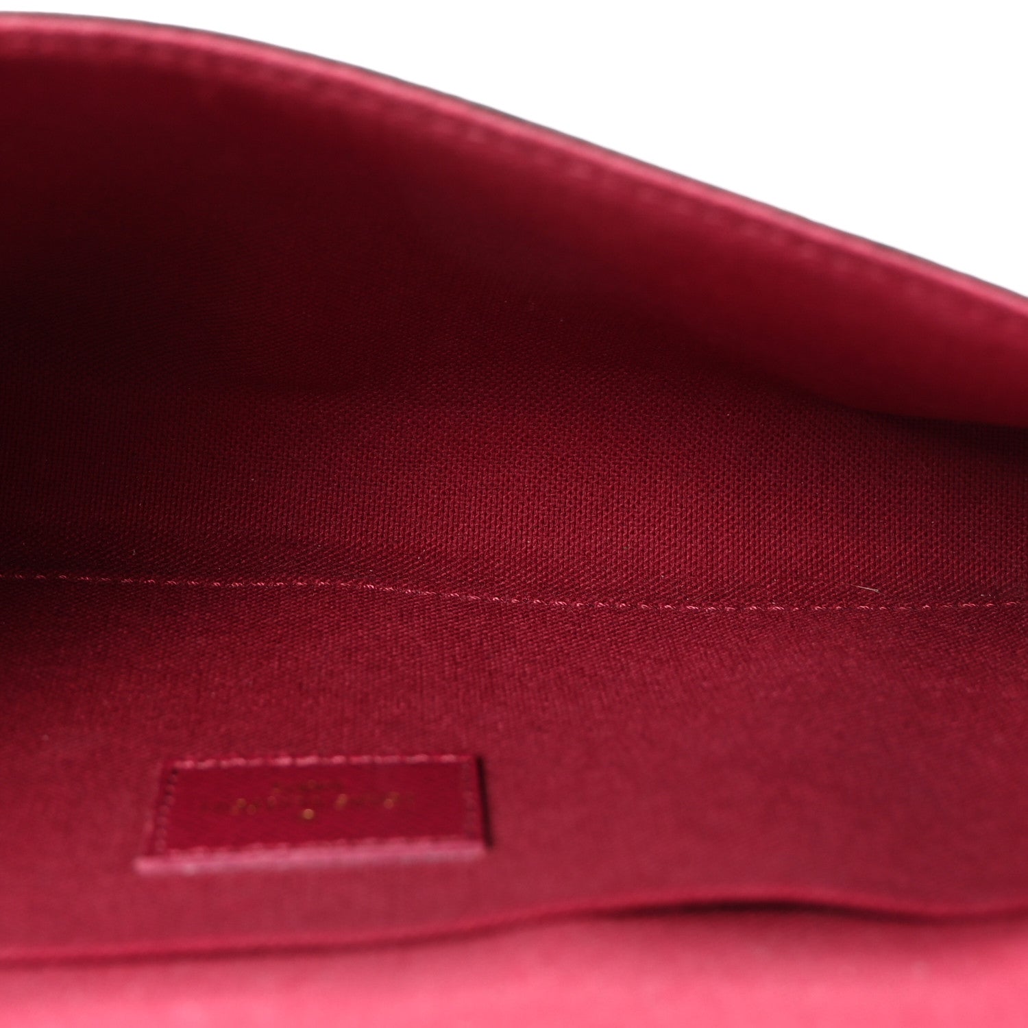 Monogram Pochette Felicie Chain Wallet Fuchsia