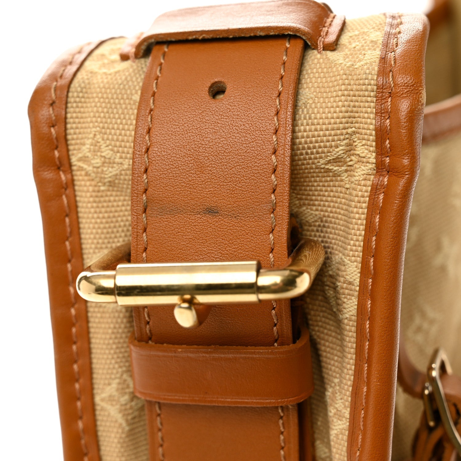 Mini Monogram Besace Mary Kate Beige