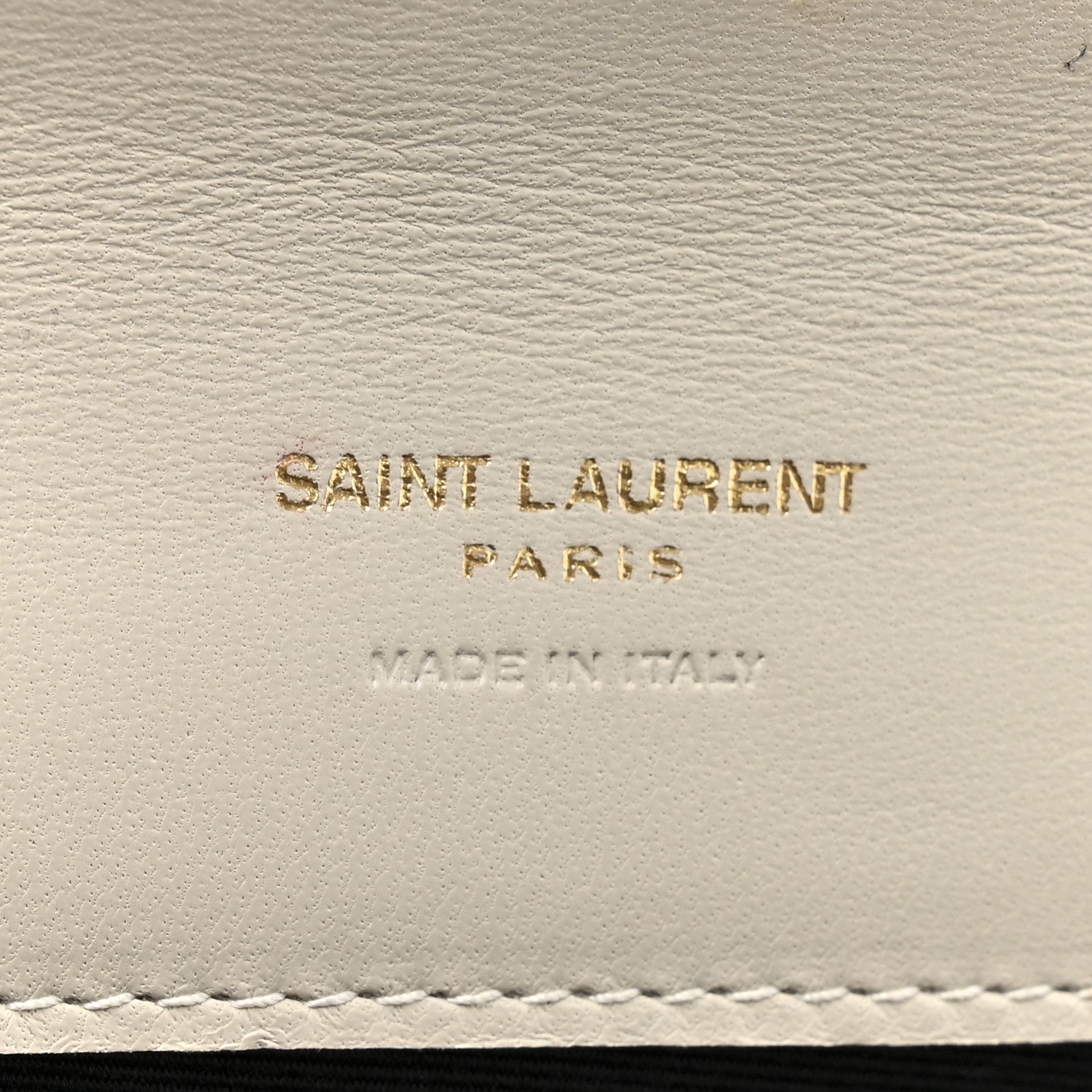 Nappa Monogram Cassandre Flap Pouch Crema Soft