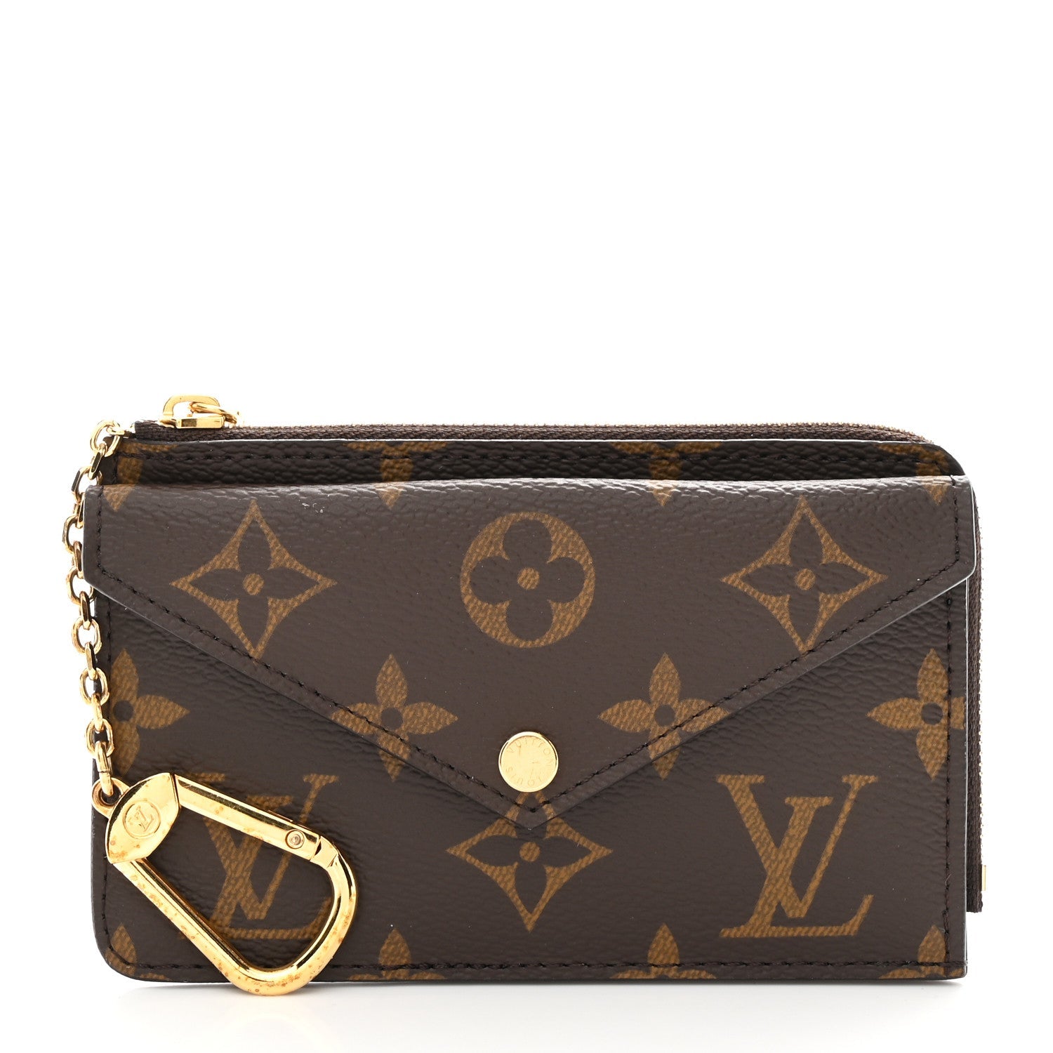 Monogram Recto Verso Card Holder Black