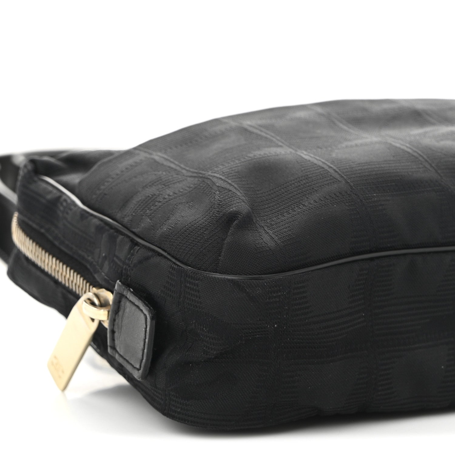 Nylon Sport Waist Bag Black