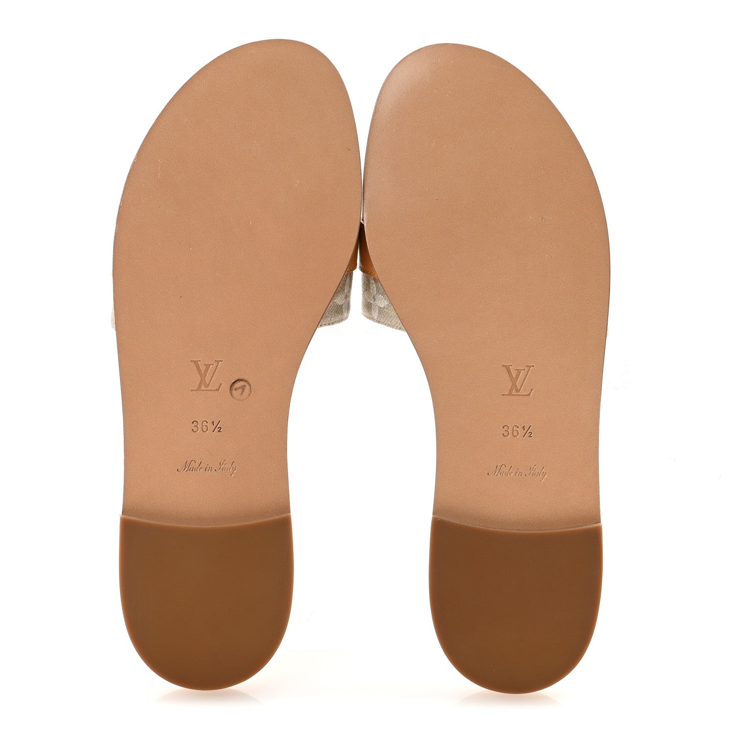 Monoglam Lock It Flat Mule 36.5 Gold