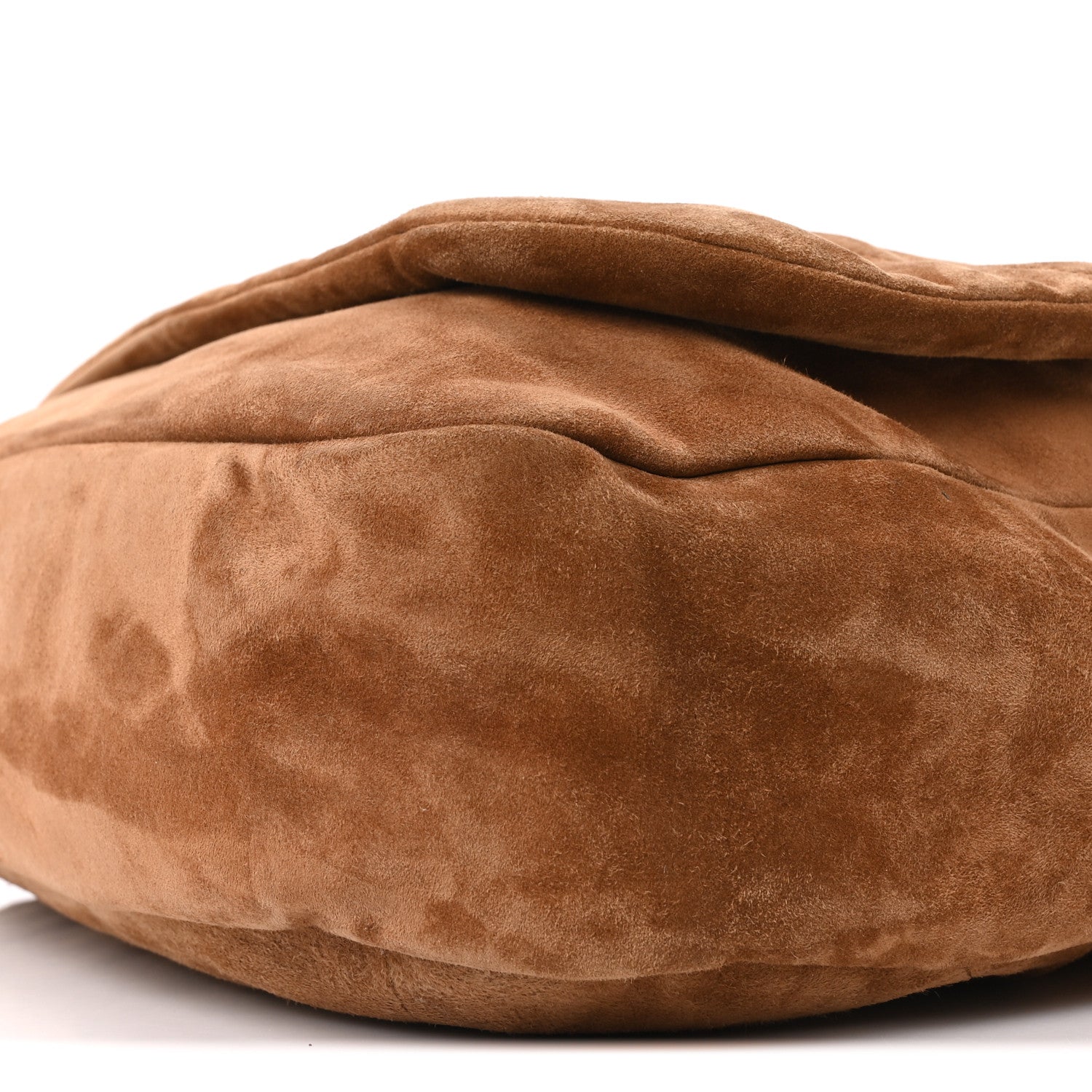 Suede Matelasse Monogram Large Jamie 4.3 Snuff