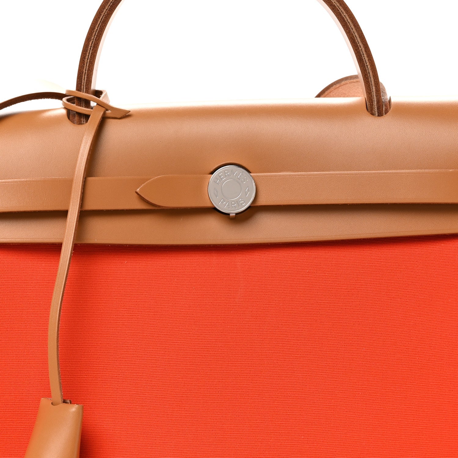 Vache Hunter Toile Herbag Zip Retourne 31 PM Orange Mecano Fauve