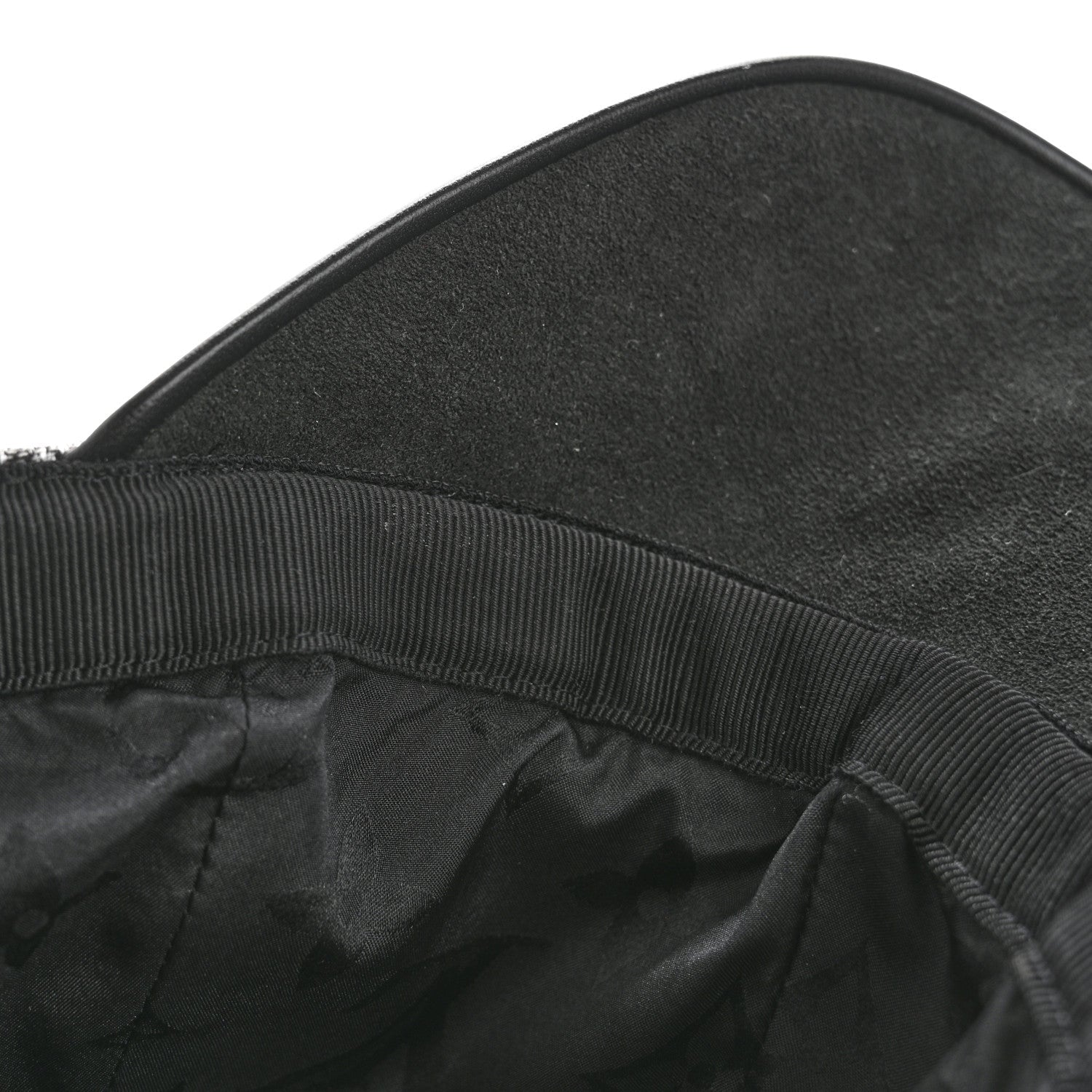 Monogram Jacquard Cap M Grey