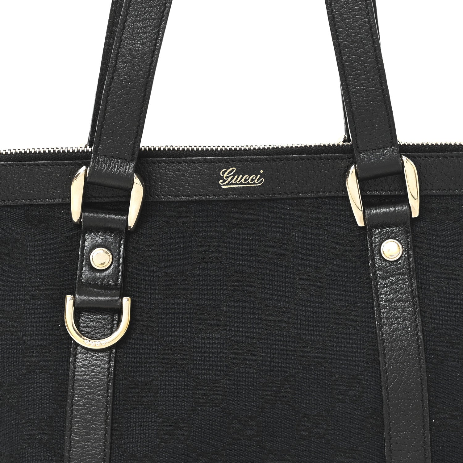 Monogram Small Abbey Tote Black