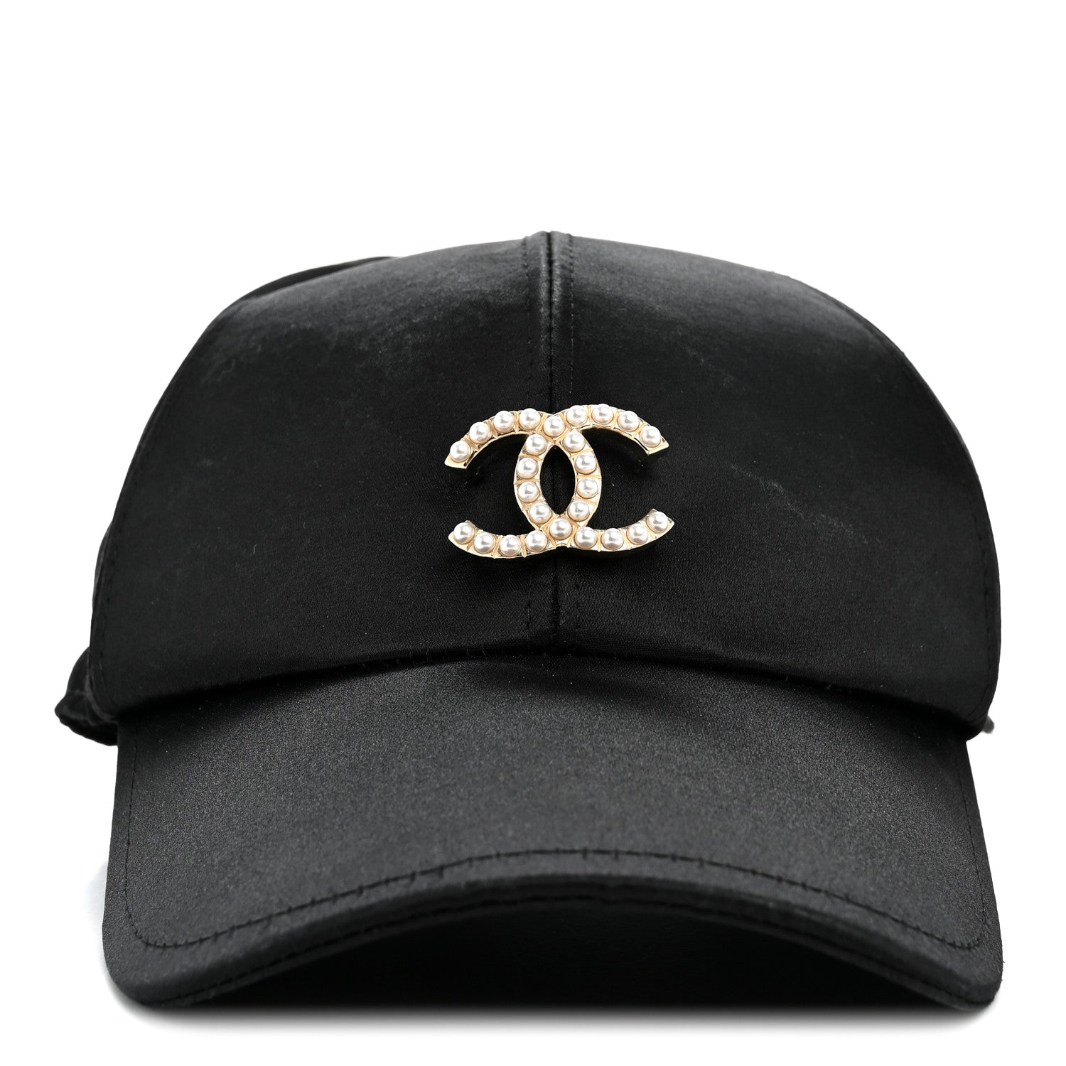 Silk Pearl CC Cap Hat Black