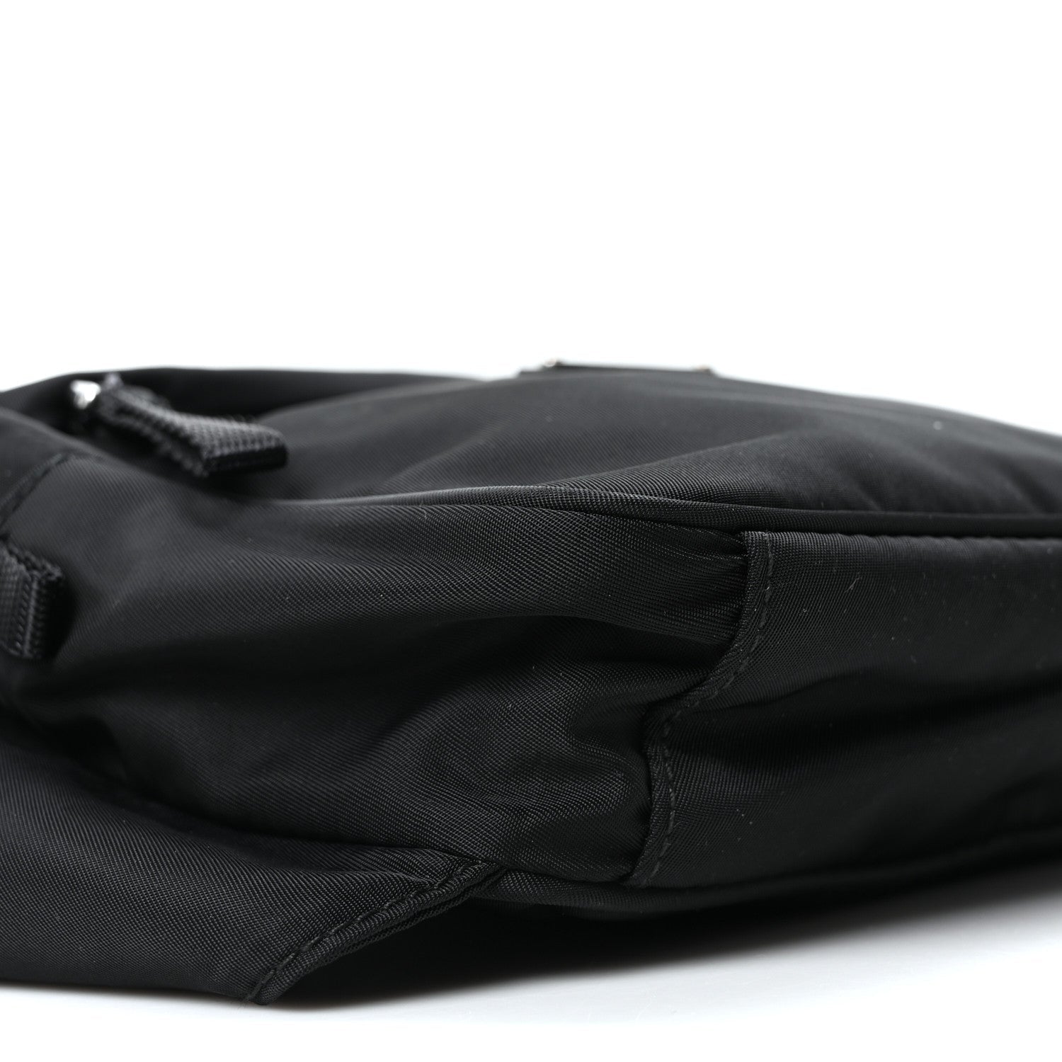 Tessuto Nylon Montagna Belt Bag Black