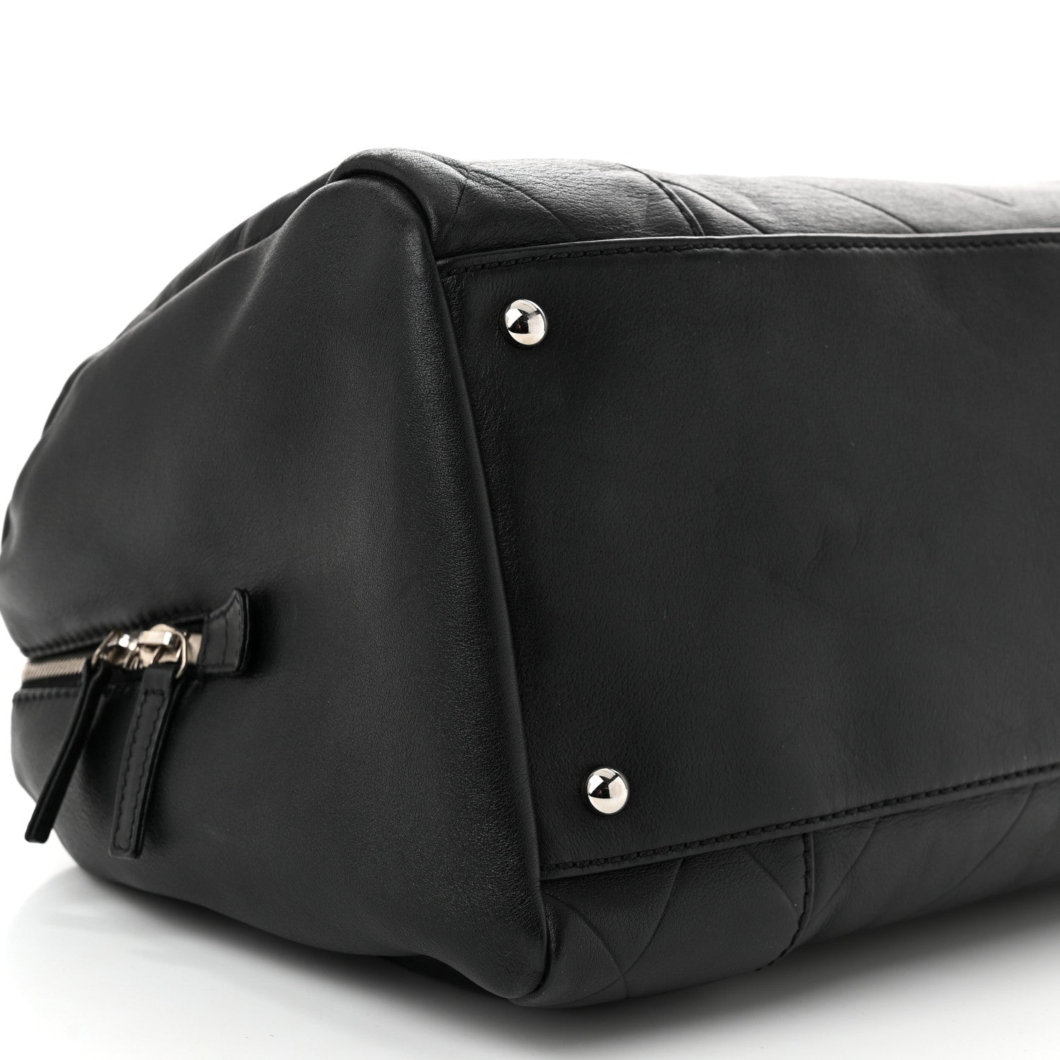 Calfskin CC Chevron All Day Long Boston Black