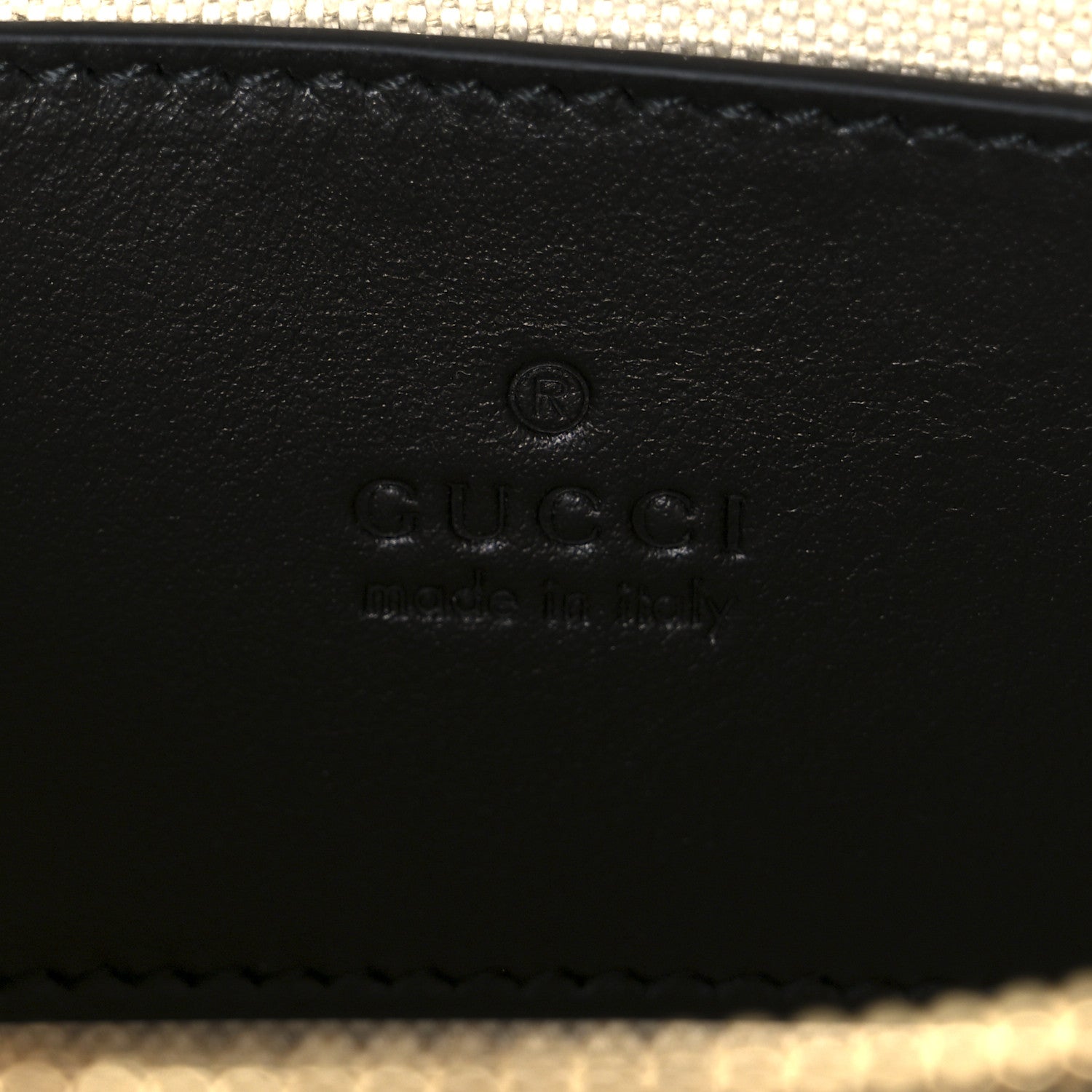 Calfskin GG Matelasse Mini Top Handle Bag Black