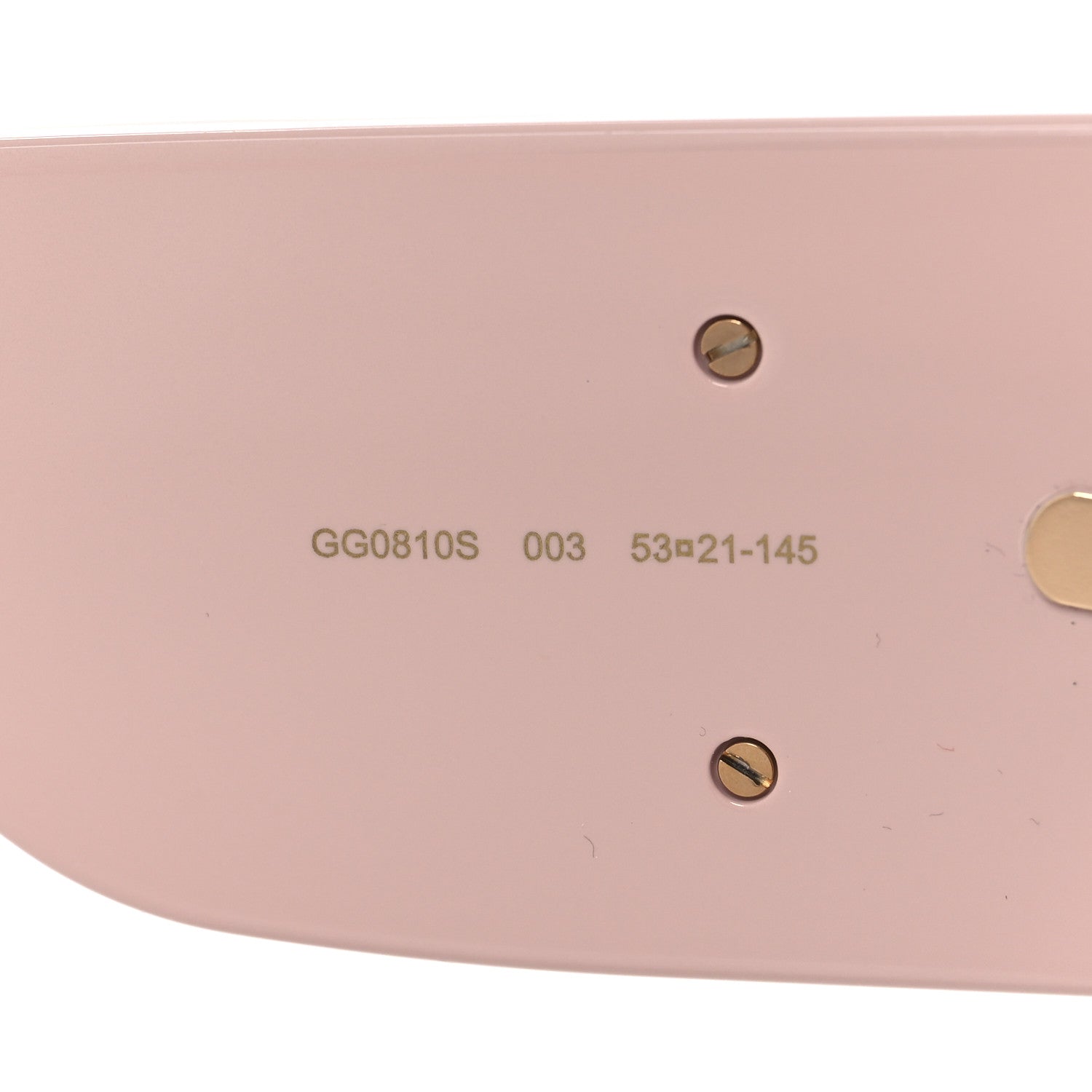 Acetate Frame GG Marmont Logo Sunglasses GG0810S Pink