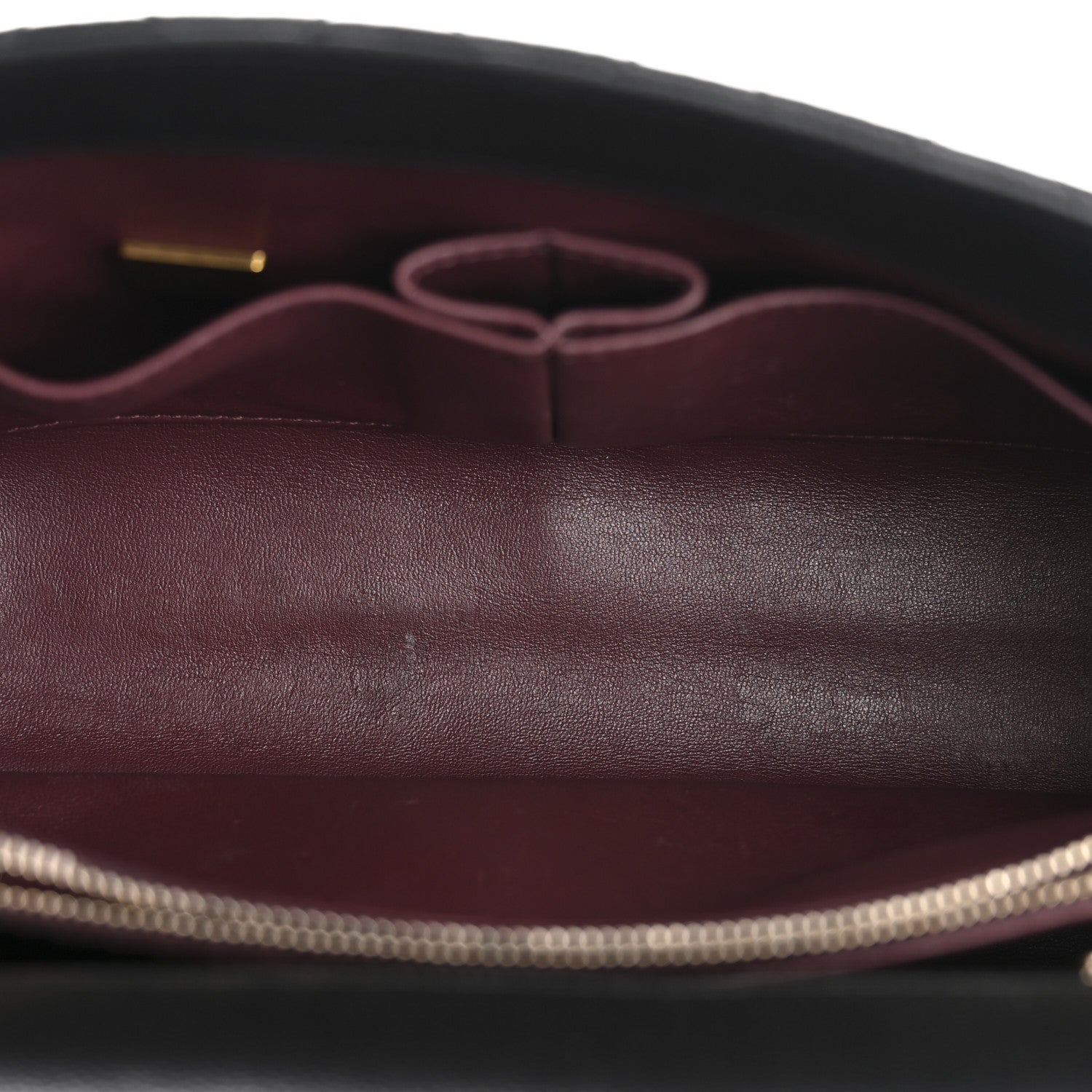 Caviar Quilted Small Coco Handle Flap Black