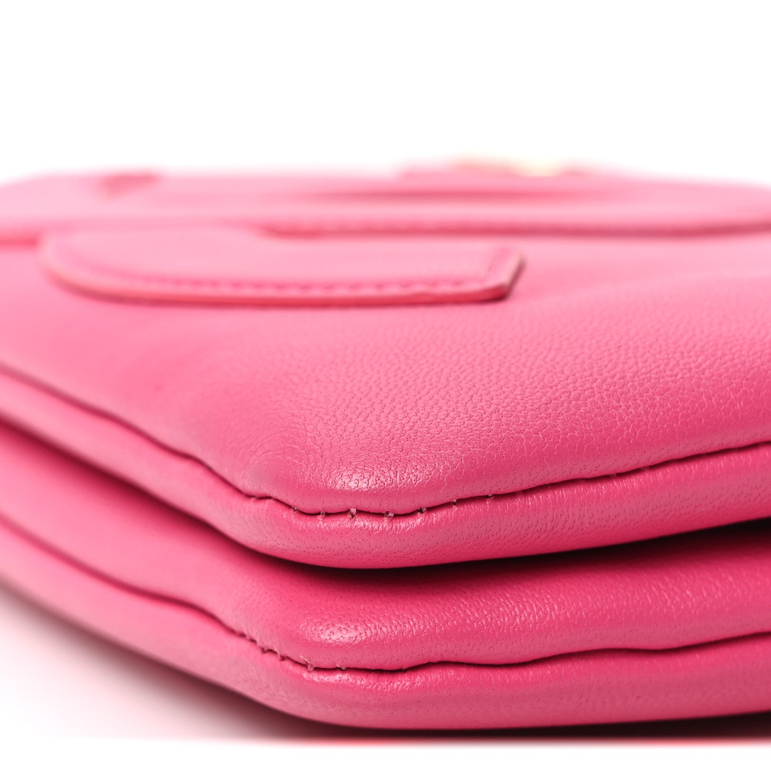 Lambskin CC Mania Waist Belt Bag Pink