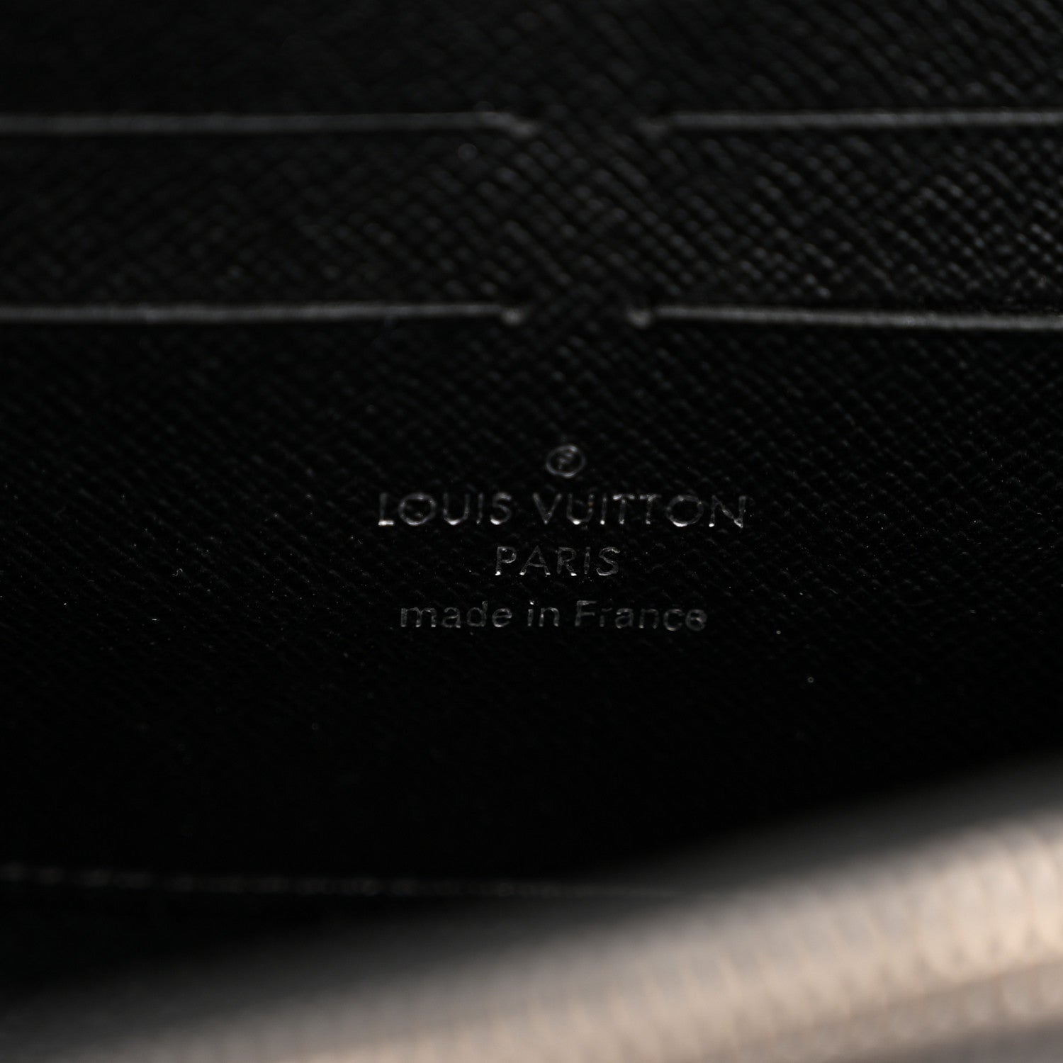 Monogram Kabuki Chain Wallet Black