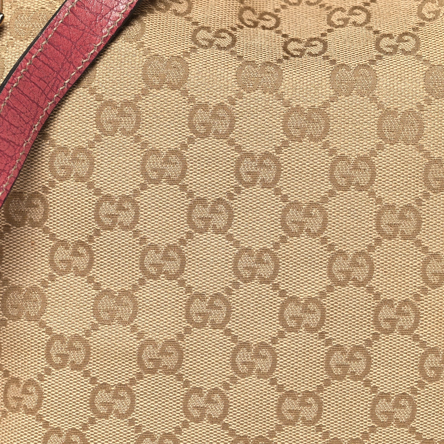 Monogram Web Jolicoeur Charms Messenger Pink Ebony