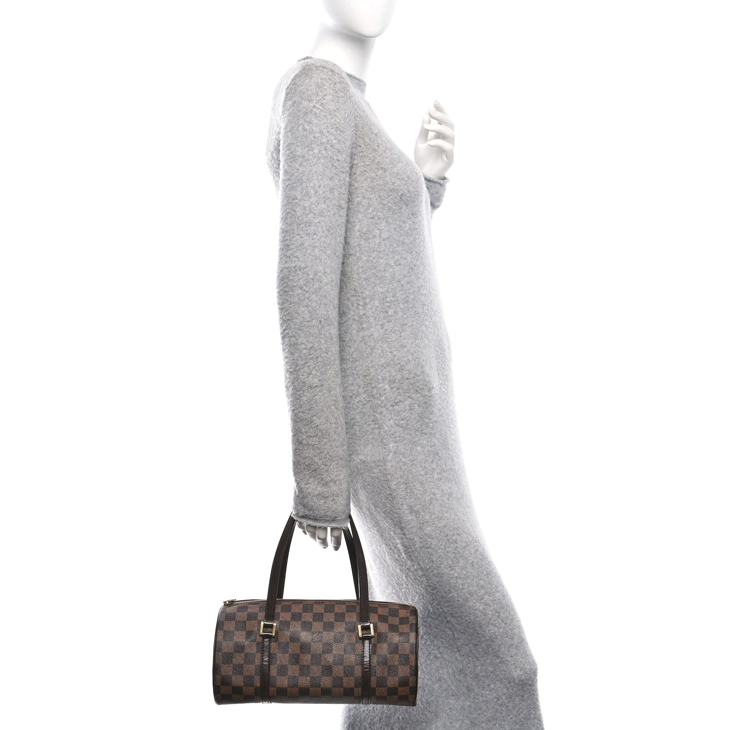 Damier Ebene Papillon 30 With Companion