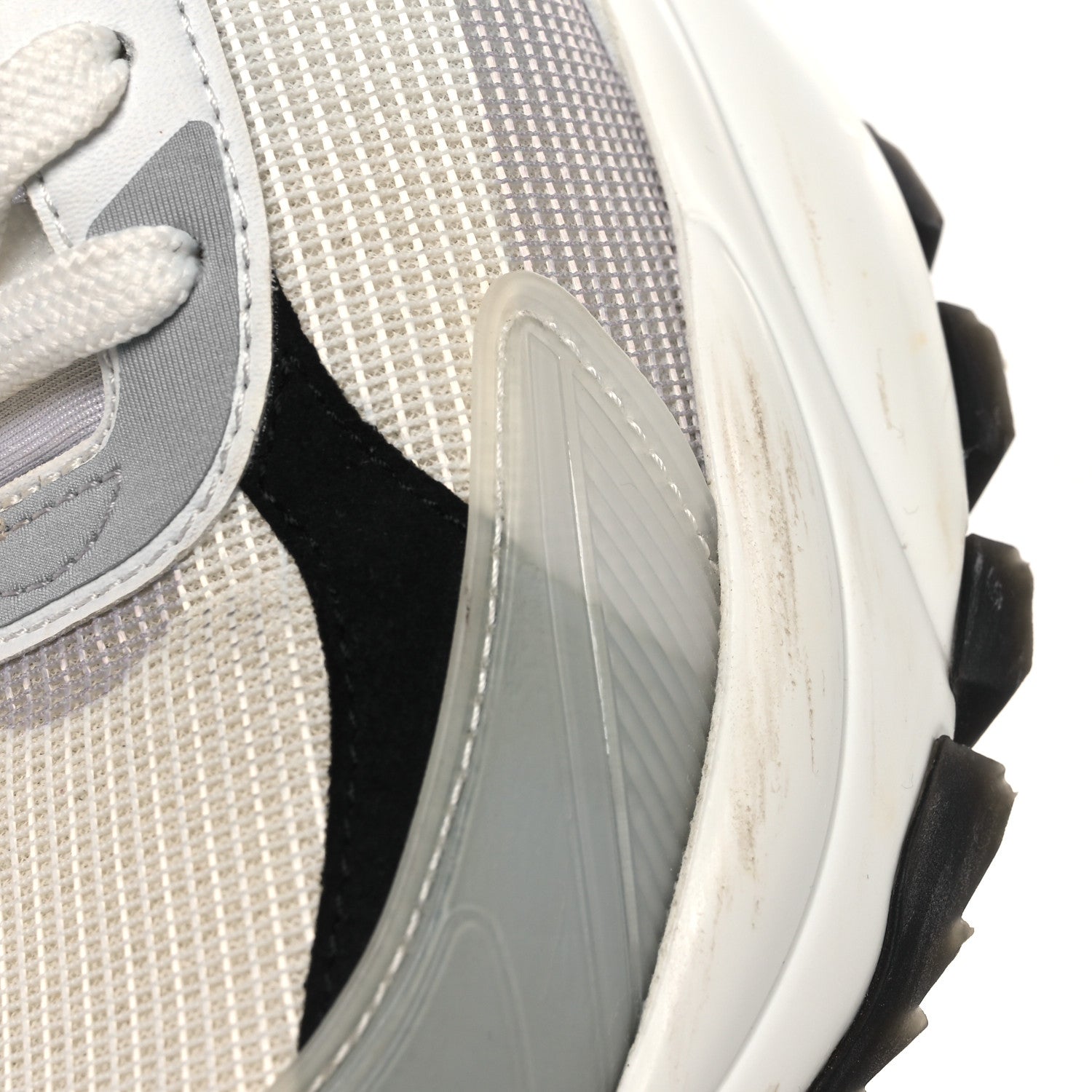 Monogram Calfskin Run 55 Sneakers 38 White