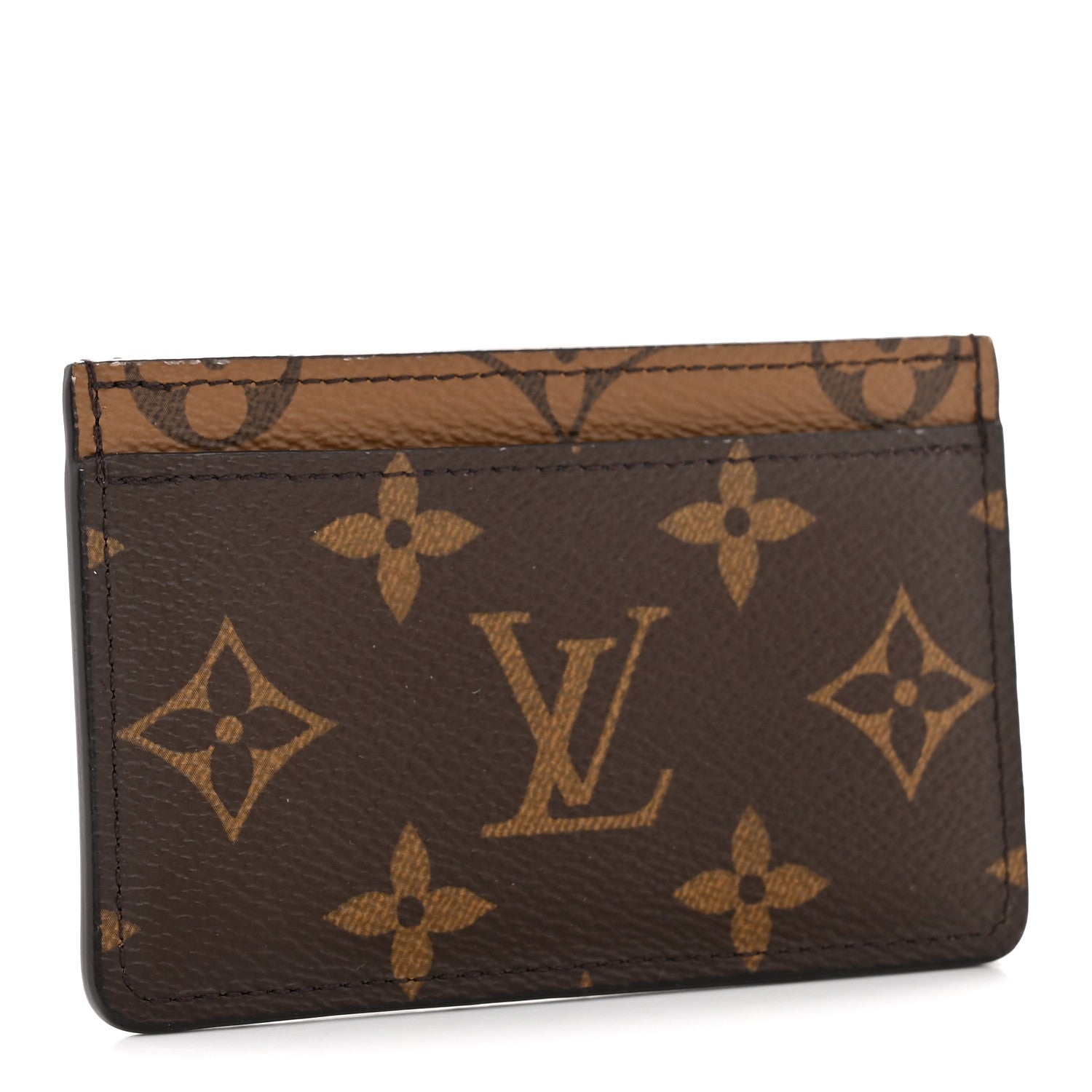 Reverse Monogram Card Holder