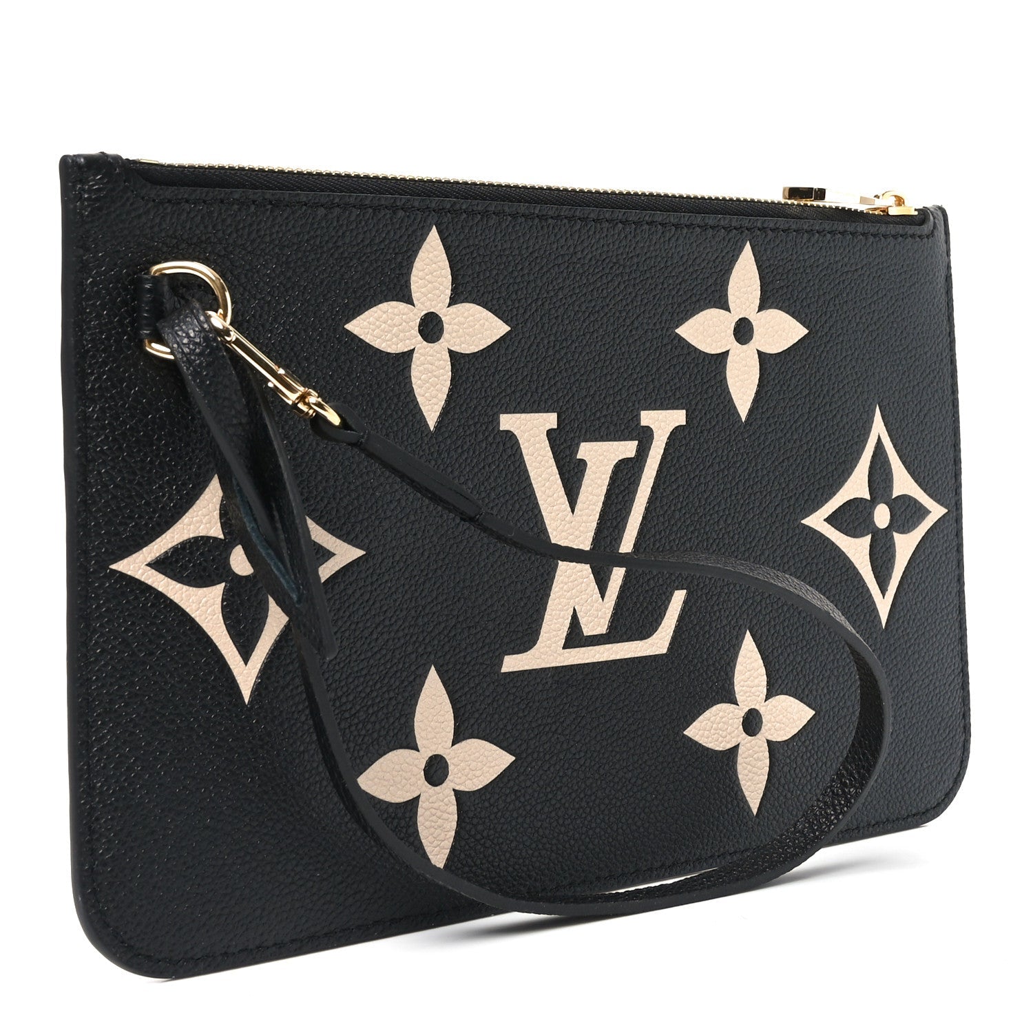 Empreinte Monogram Giant Neverfull MM Pochette Black Beige