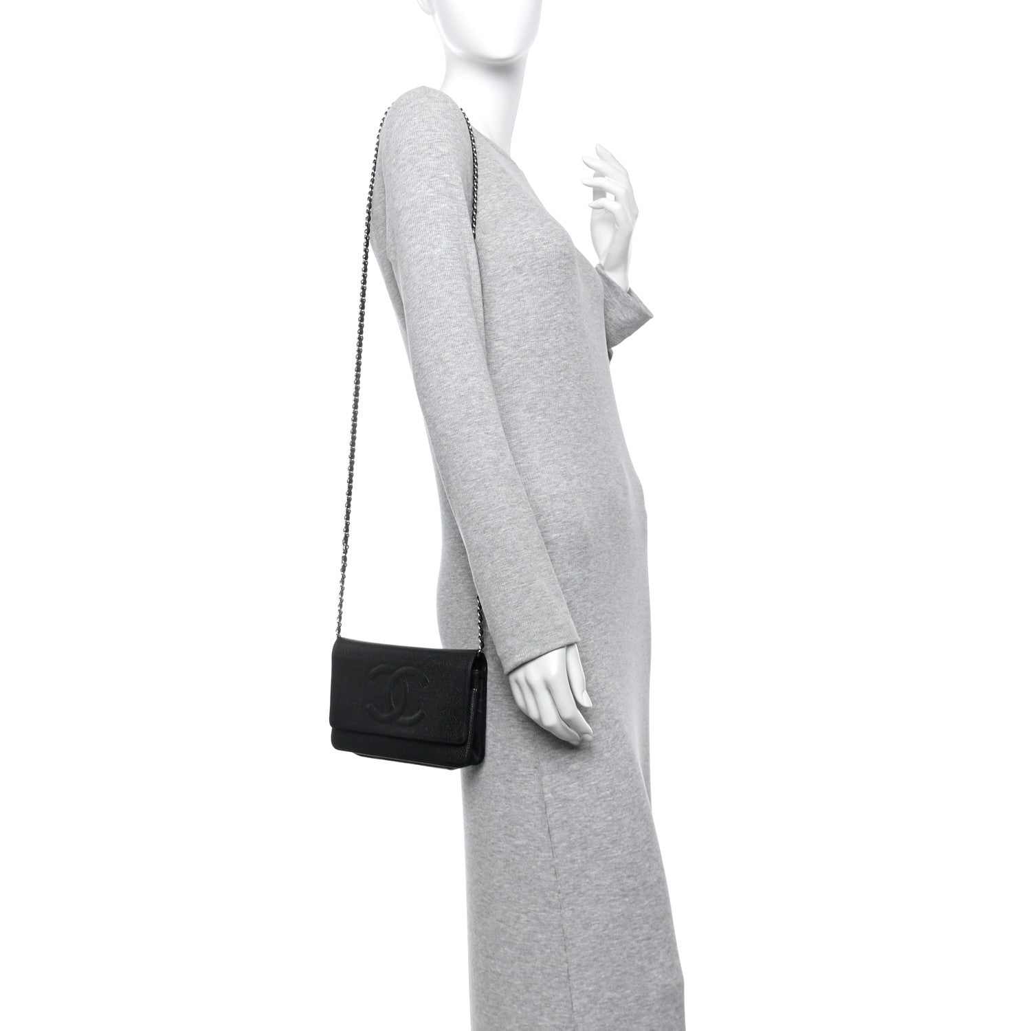 Caviar Timeless CC Wallet On Chain WOC Black
