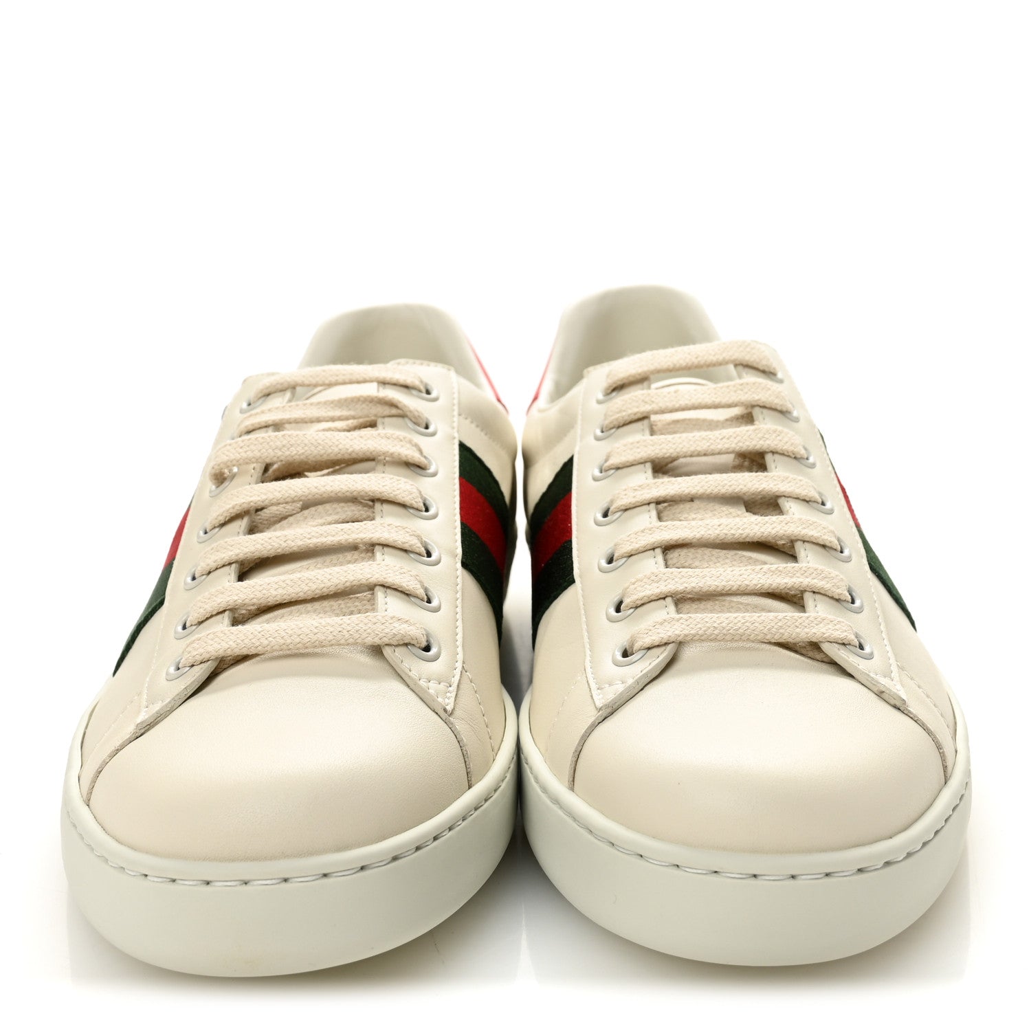 X FREYA HARTAS Calfskin Miro Soft Web Mythical Creature Embroidered Mens Ace Sneakers 8 New Mystic White