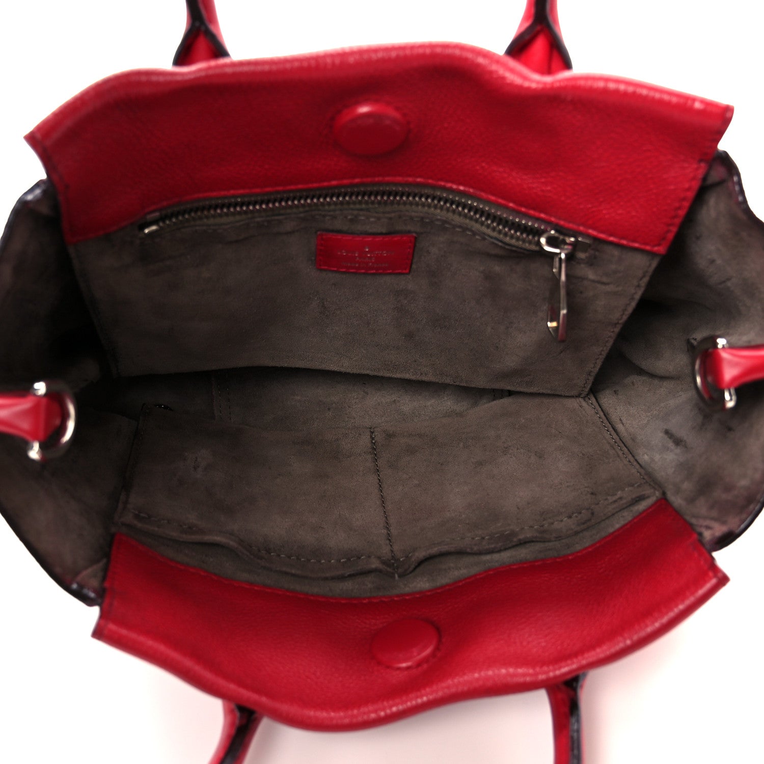Veau Cachemire Tote W BB Framboise