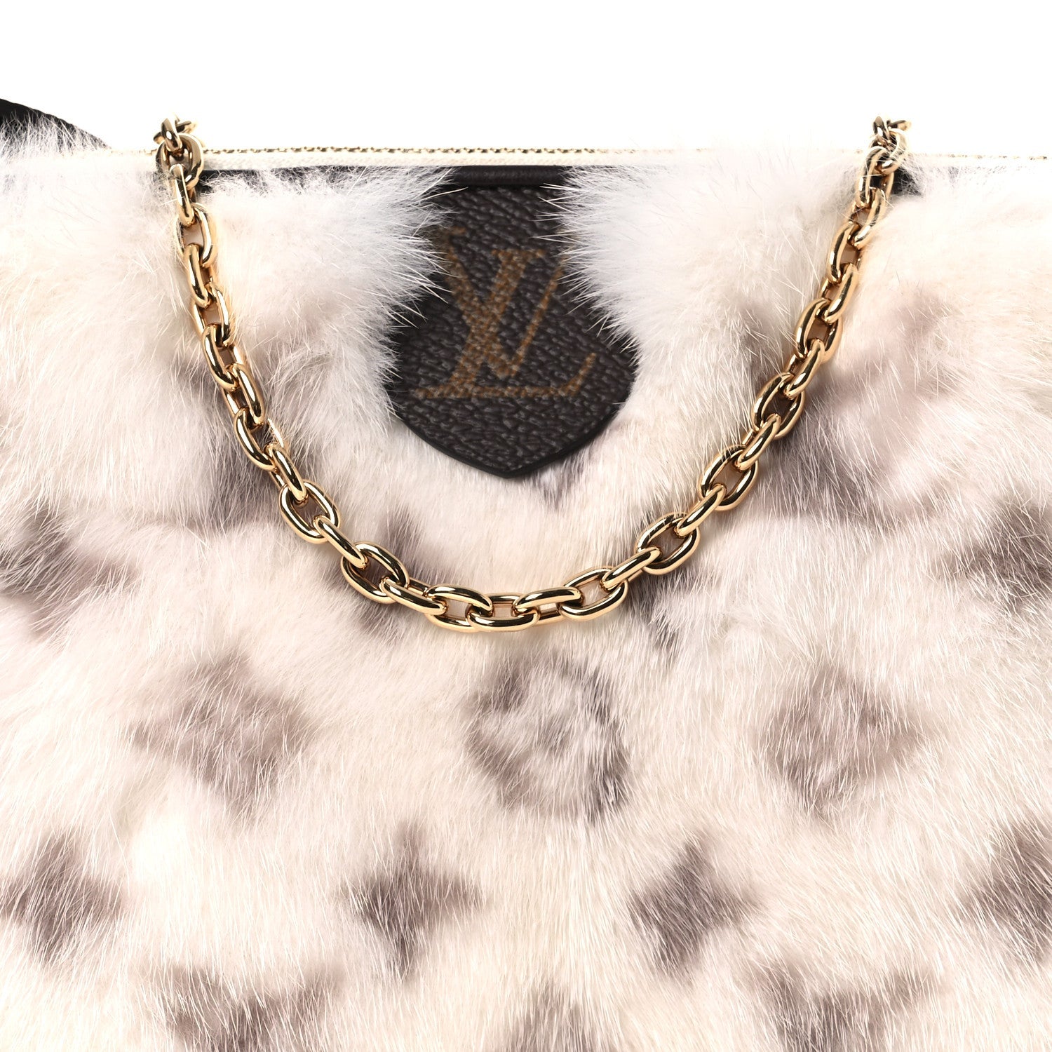 Monogram Mink Neo Pochette Milla Vision White